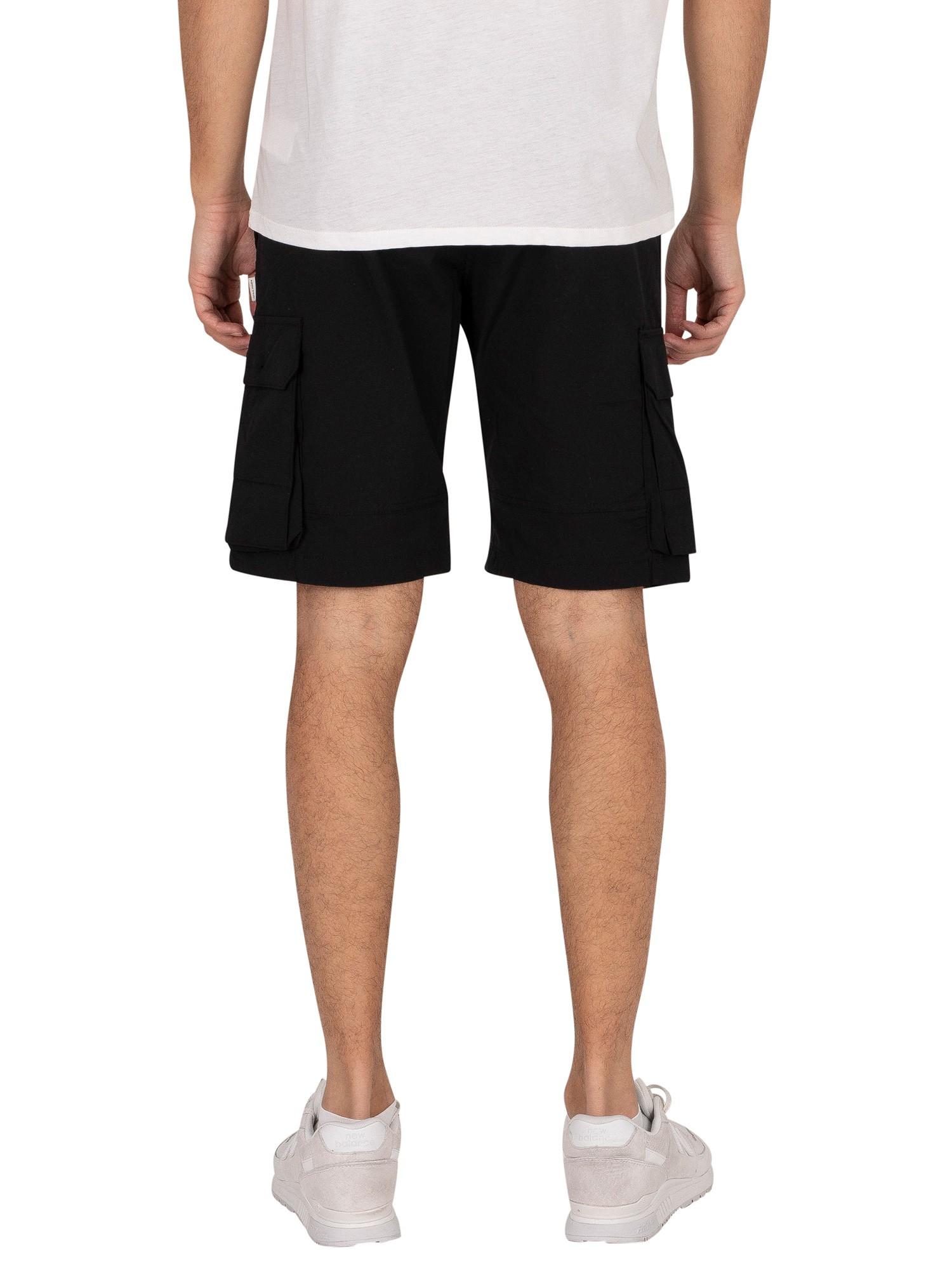 Jack \u0026 Jones Ross Cargo Shorts in Black 
