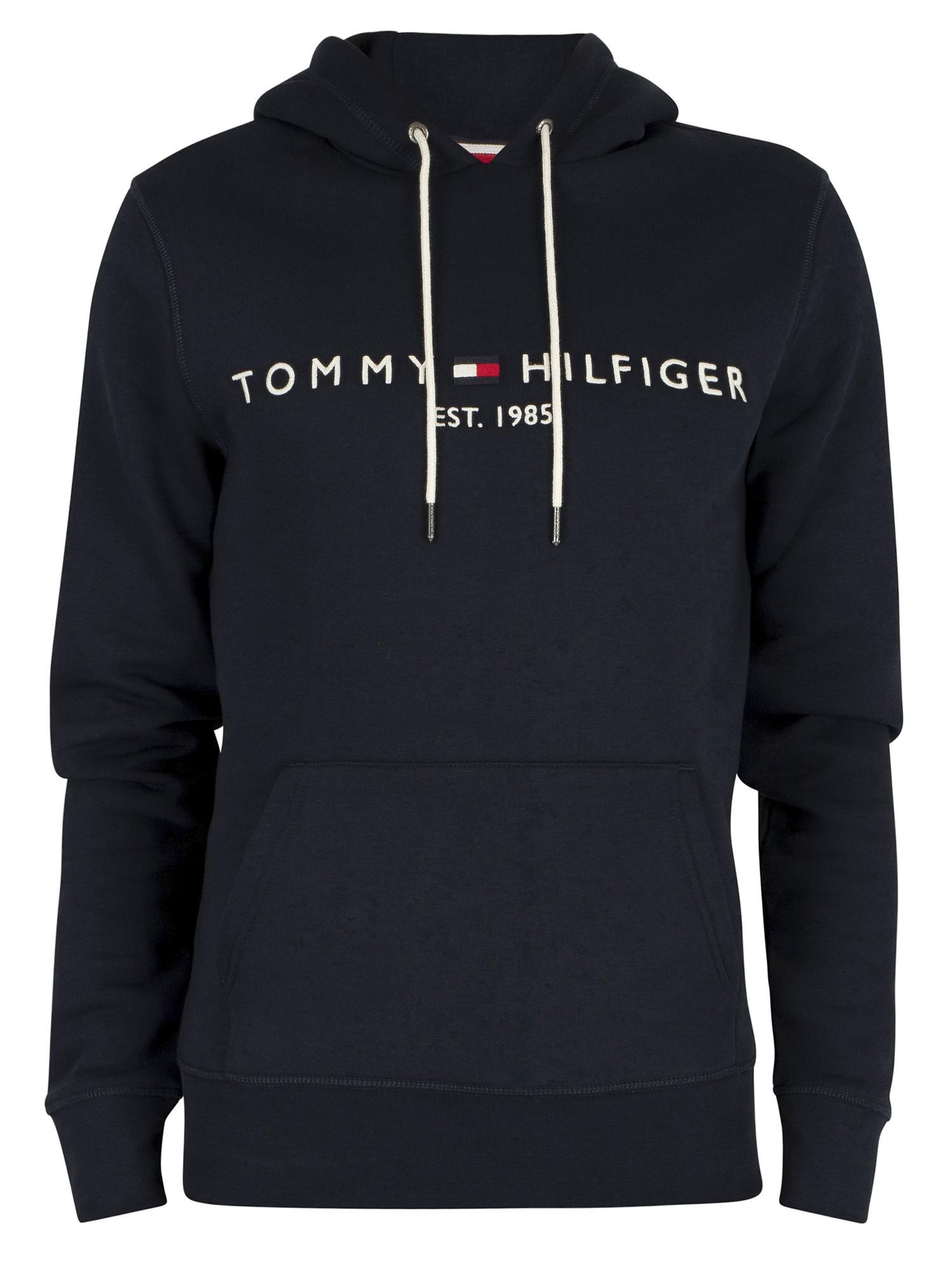 tommy logo hoody