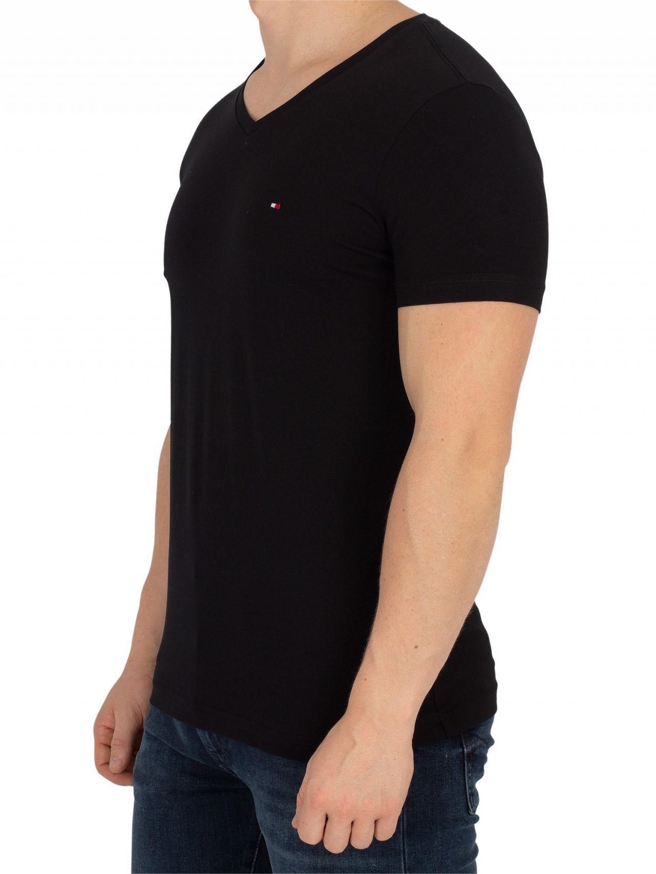 tommy hilfiger core stretch slim cneck tee