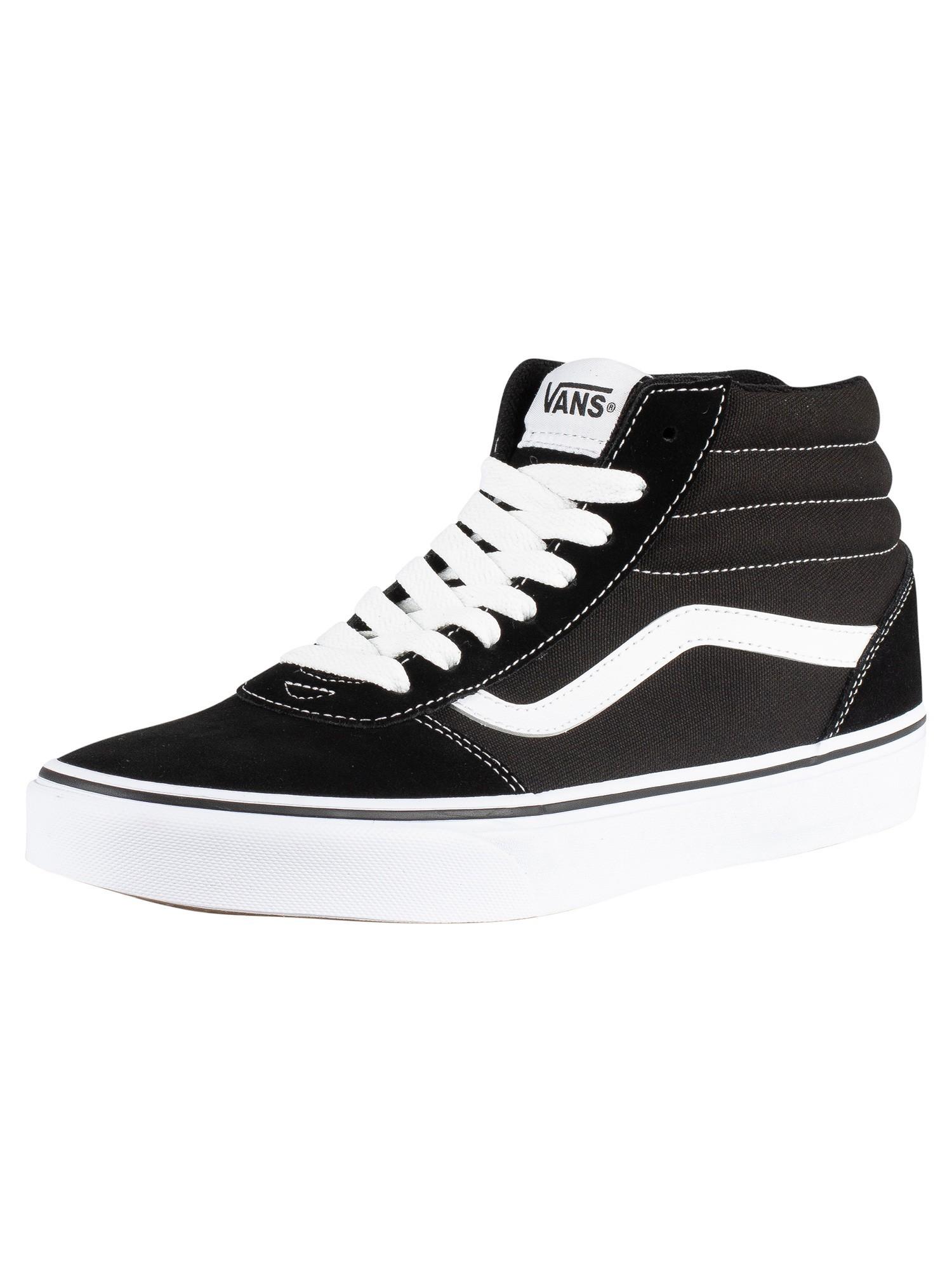 vans ward hi trainers