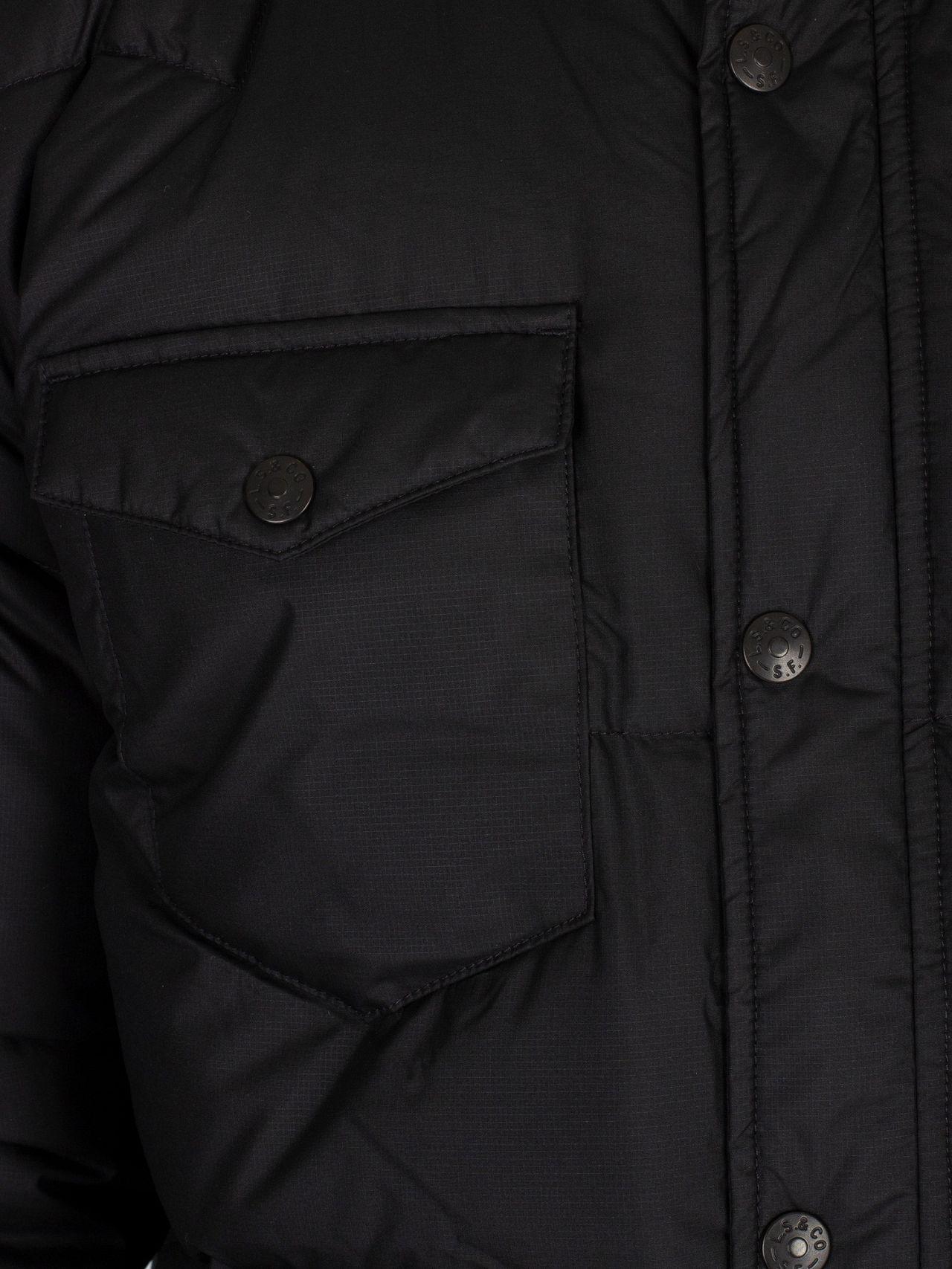 Levi's Black Down Barstow Puffer Jacket for Men | Lyst