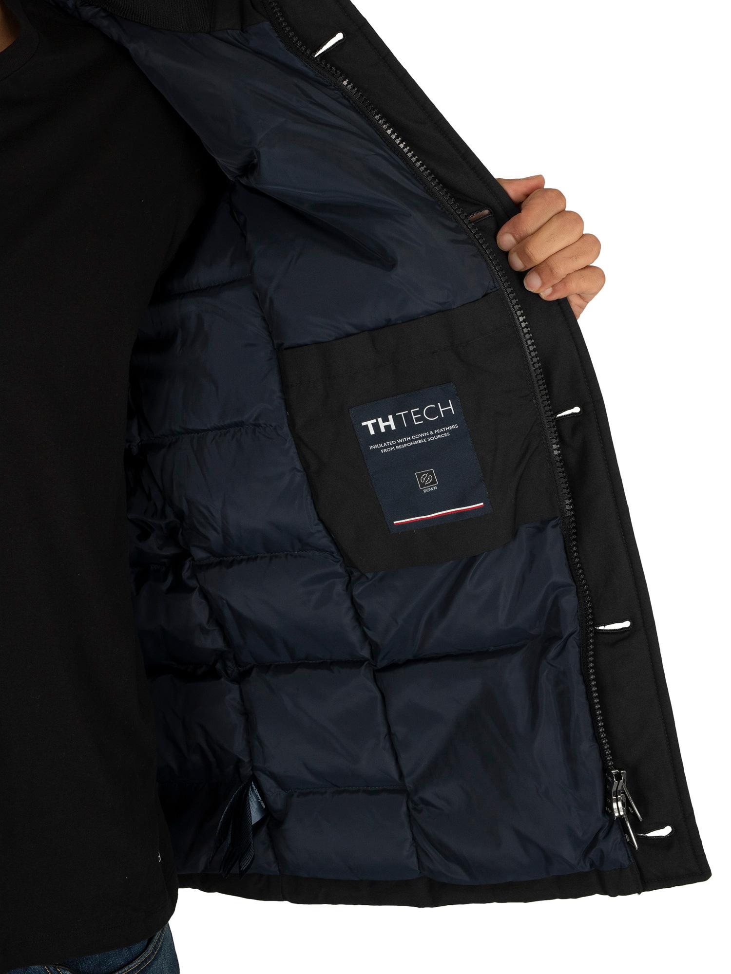 Tommy Hilfiger Hampton Down Parka Jacket in Black for Men | Lyst Canada