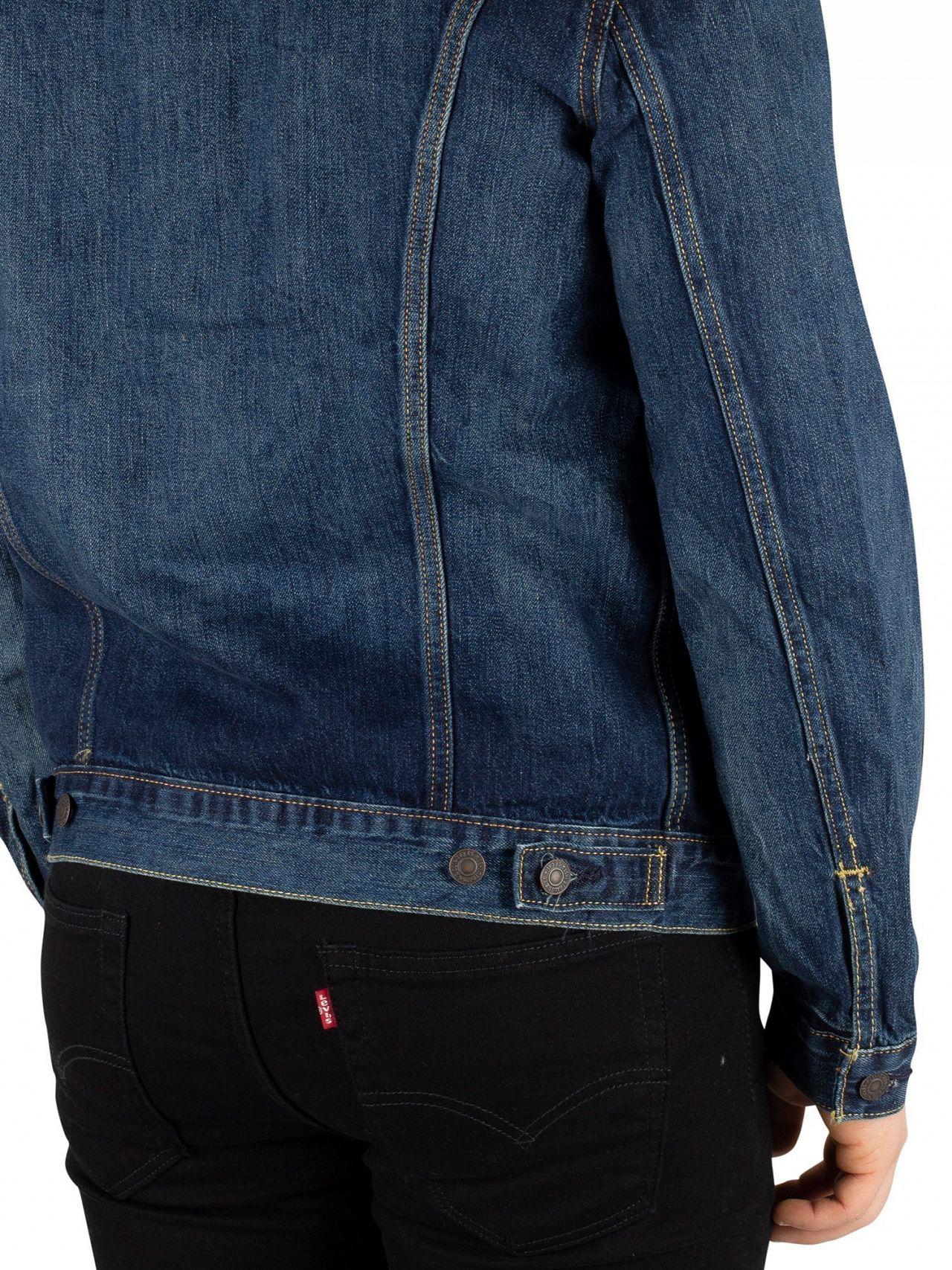 Levi's Cotton Palmer The Trucker Jacket in Blue for Men | Lyst Canada