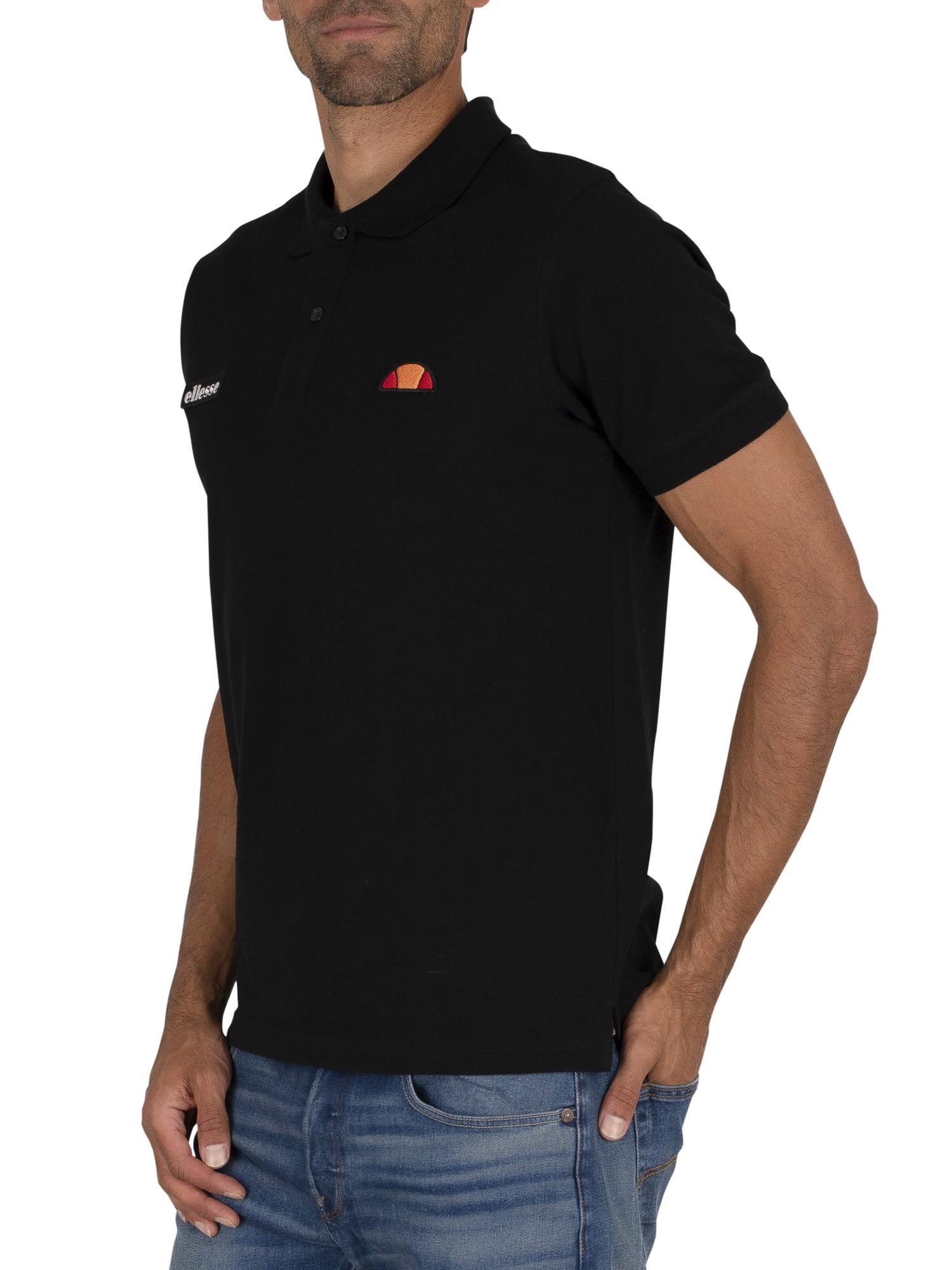 Ellesse Montura Polo Shirt in Anthracite (Black) for Men Lyst