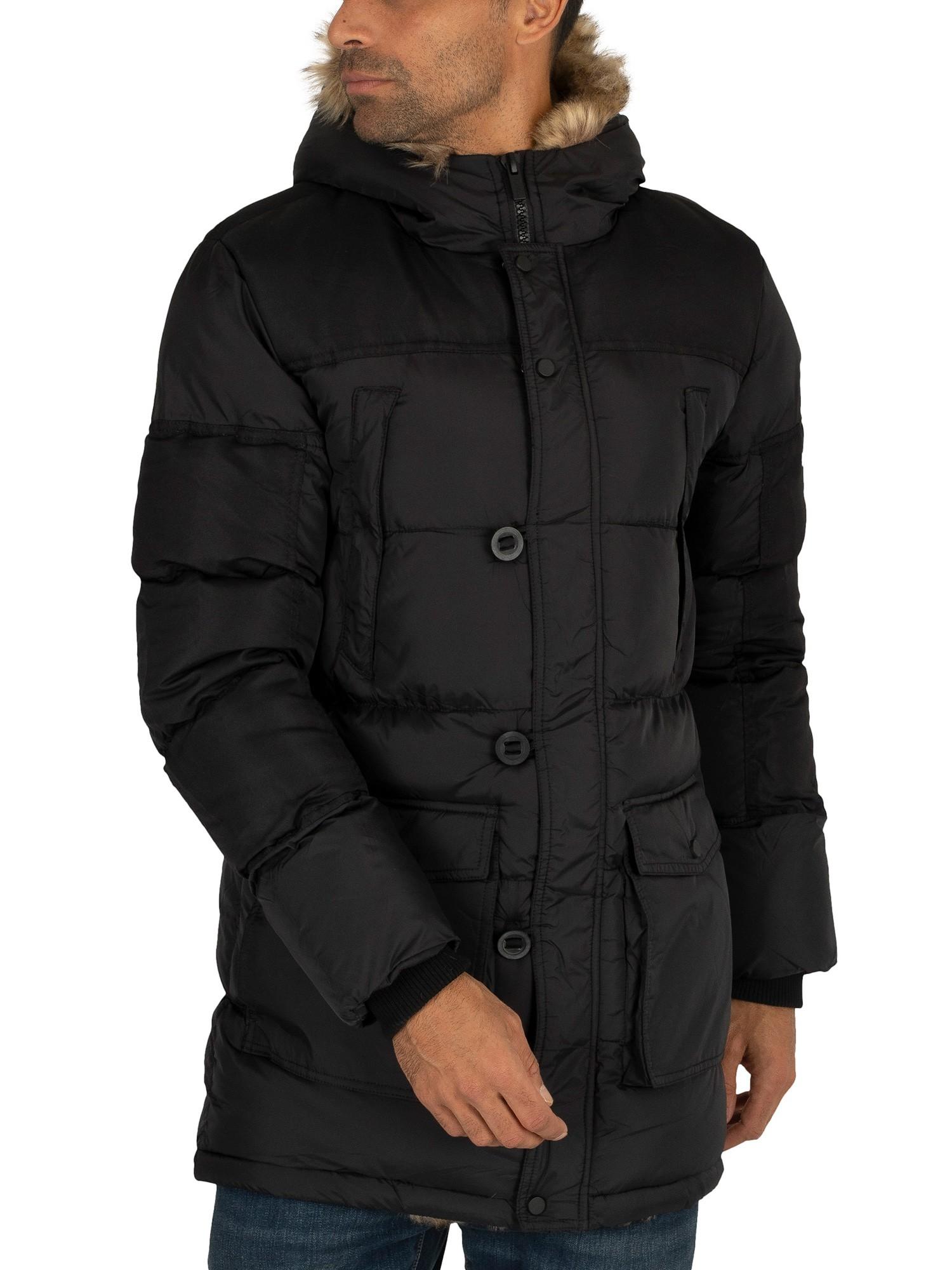 4bidden black puffer jacket