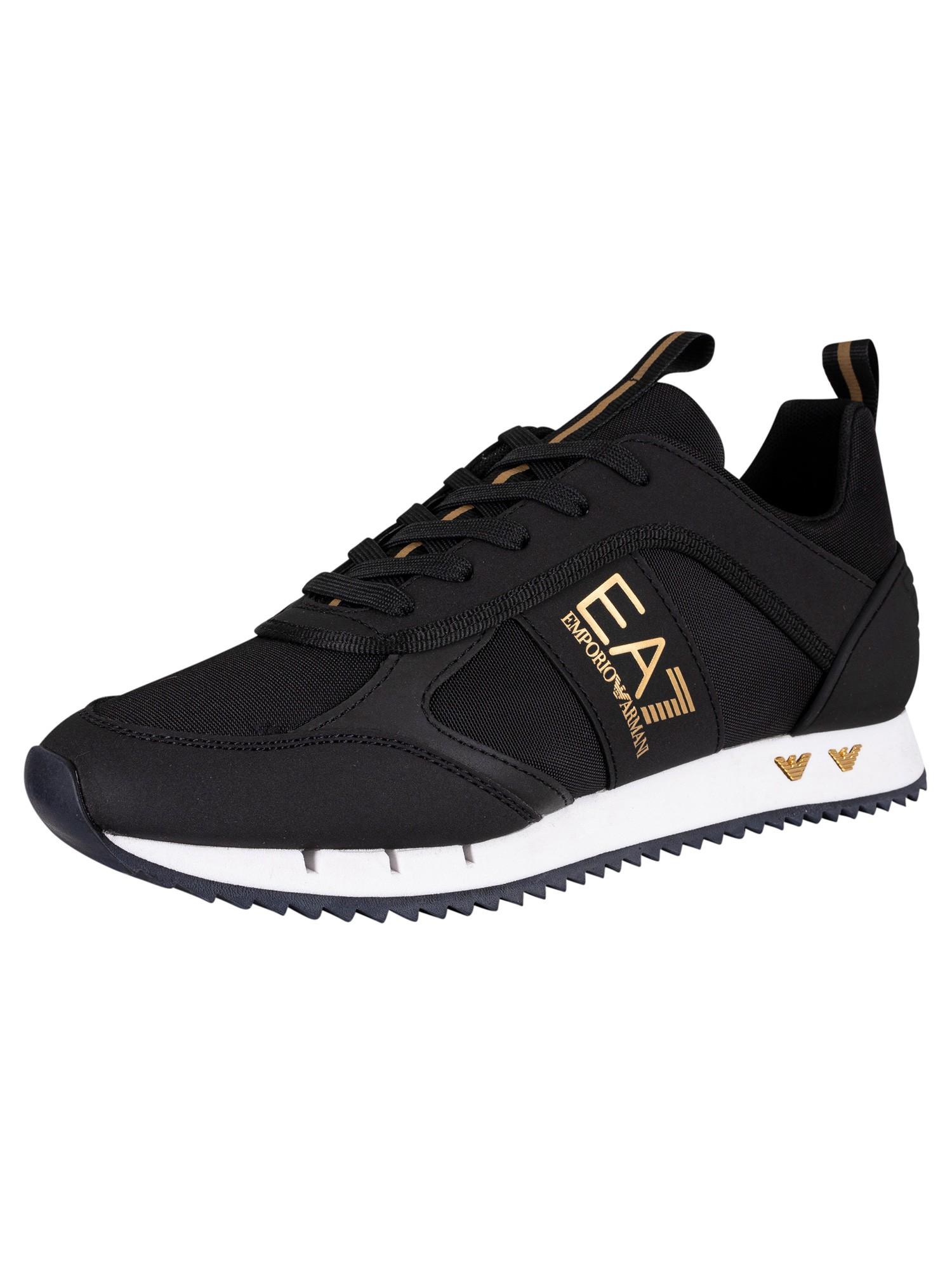 EA7 Side Logo Synthetic Trainers in 
