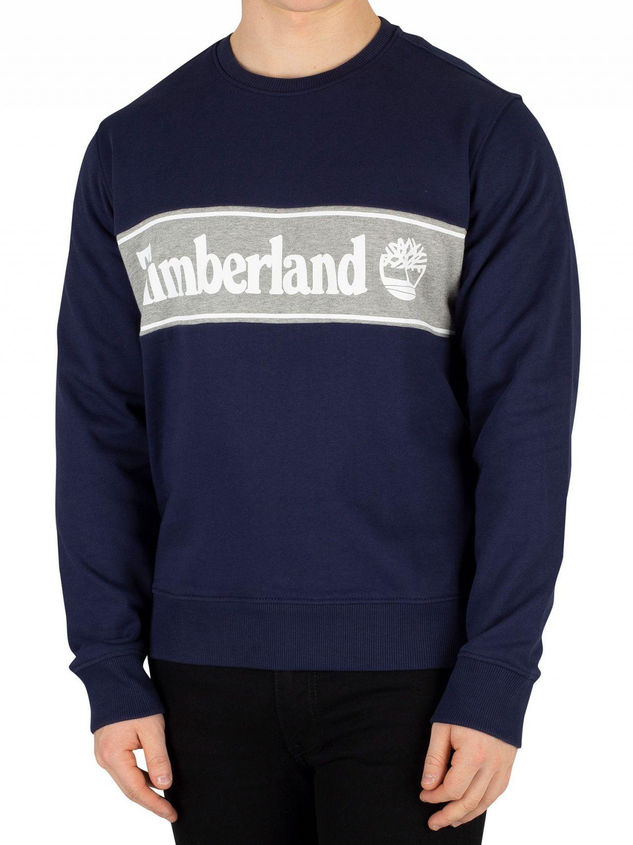 Timberland navy sweatshirt Clearance