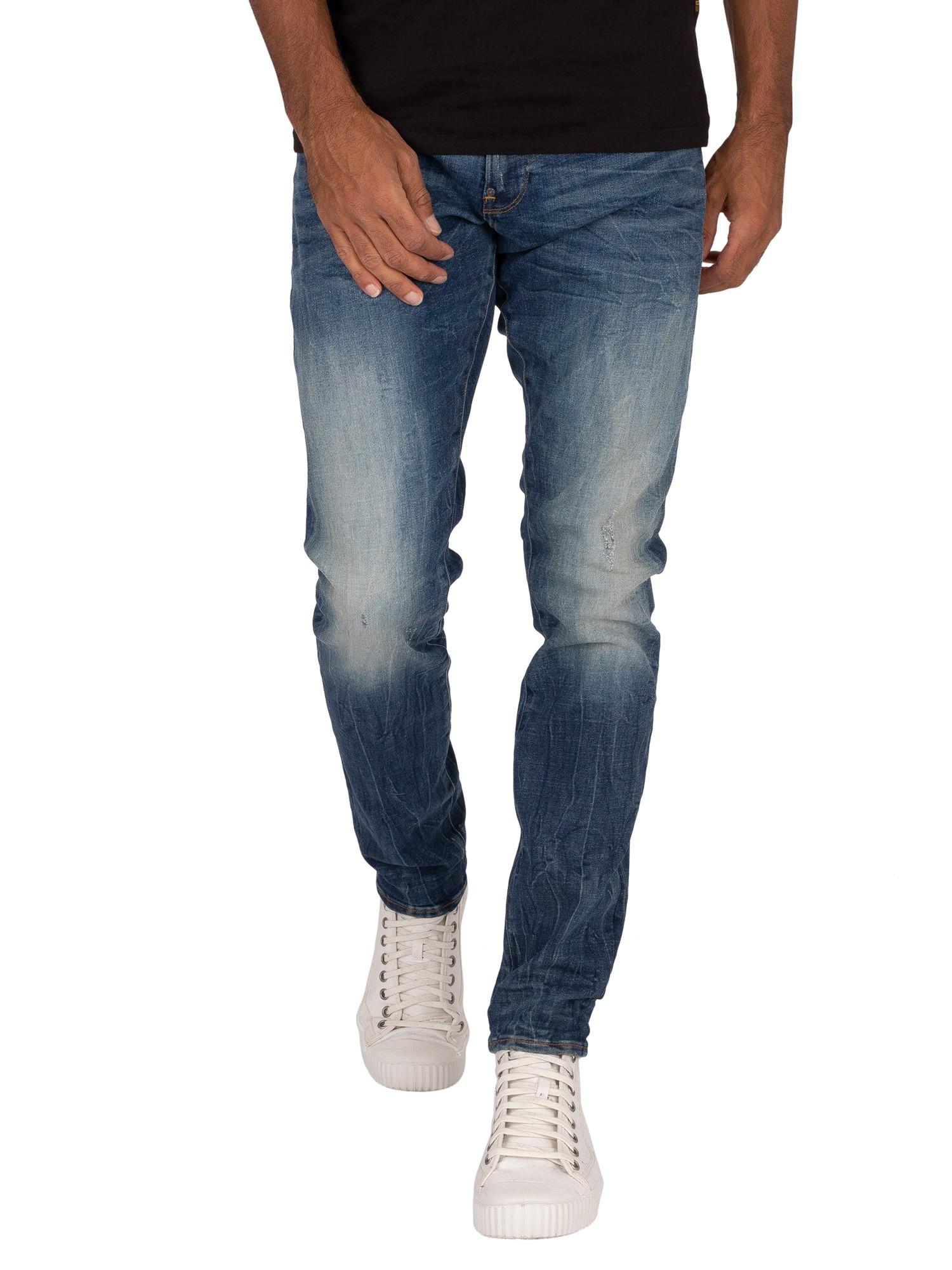 antic faded baum blue