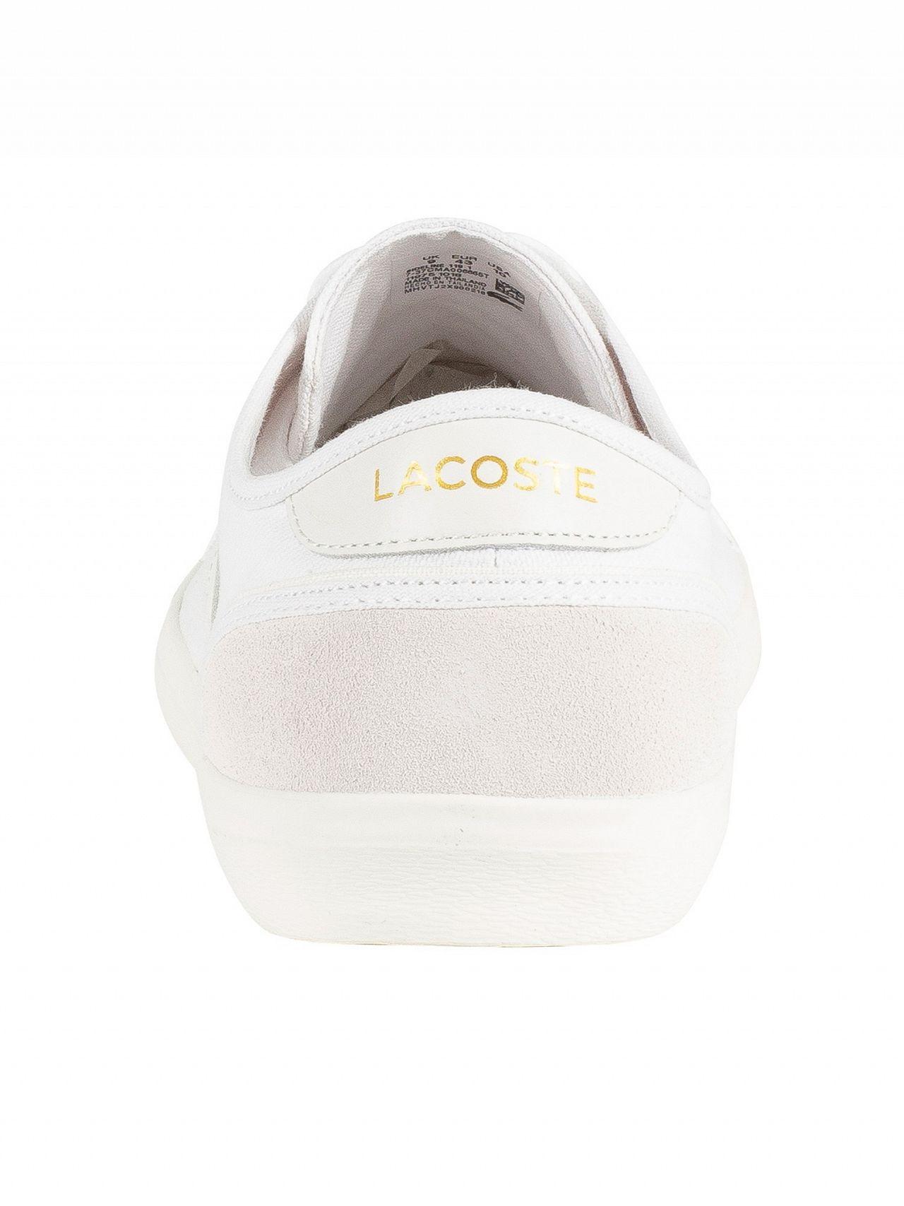 Lacoste Men's Sideline 119 1 Cma Canvas Trainers, White Men's Shoes  (trainers) In White for Men | Lyst