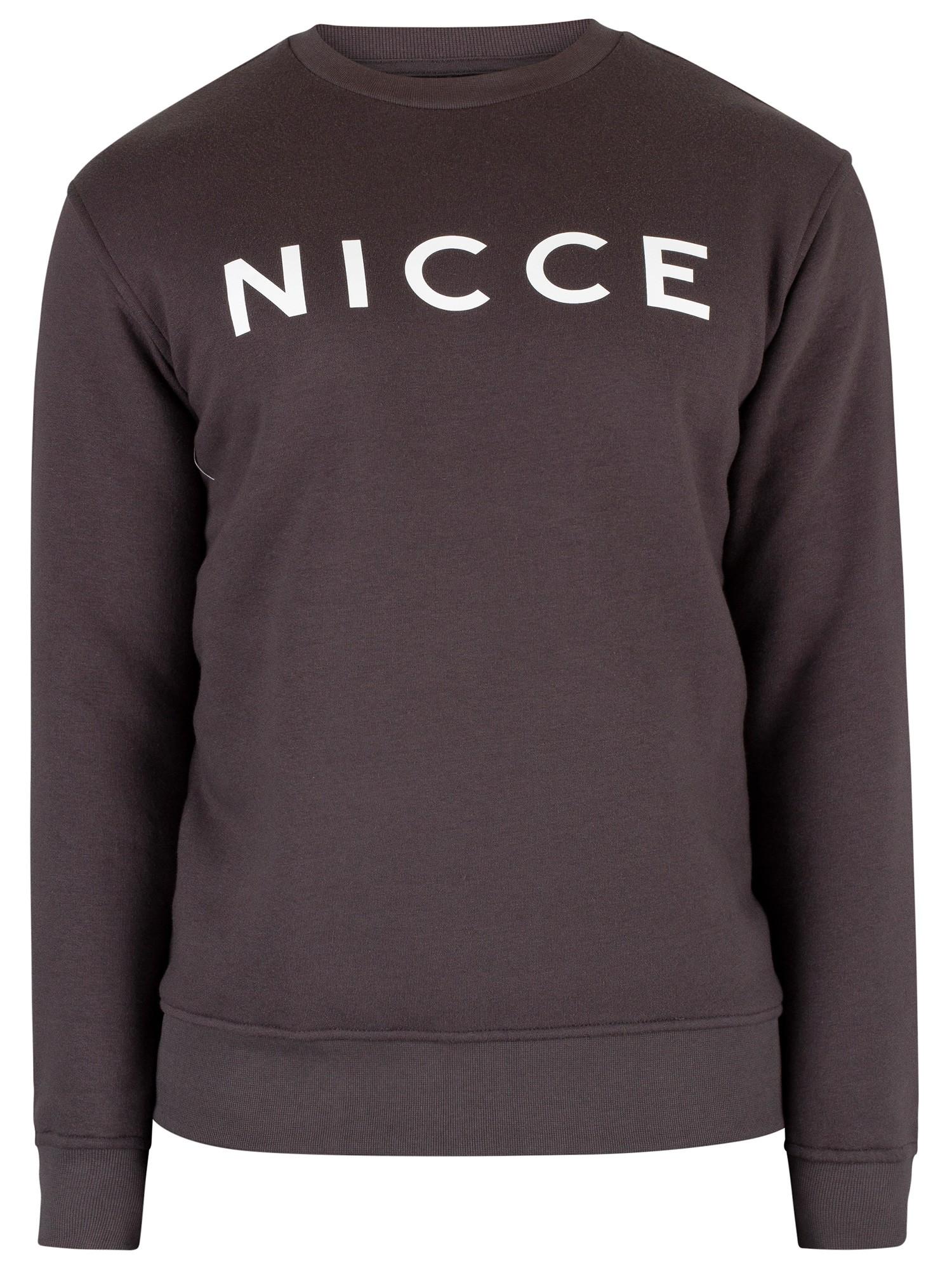 Fitnessmode Nicce Original Logo Knit Jumper Black