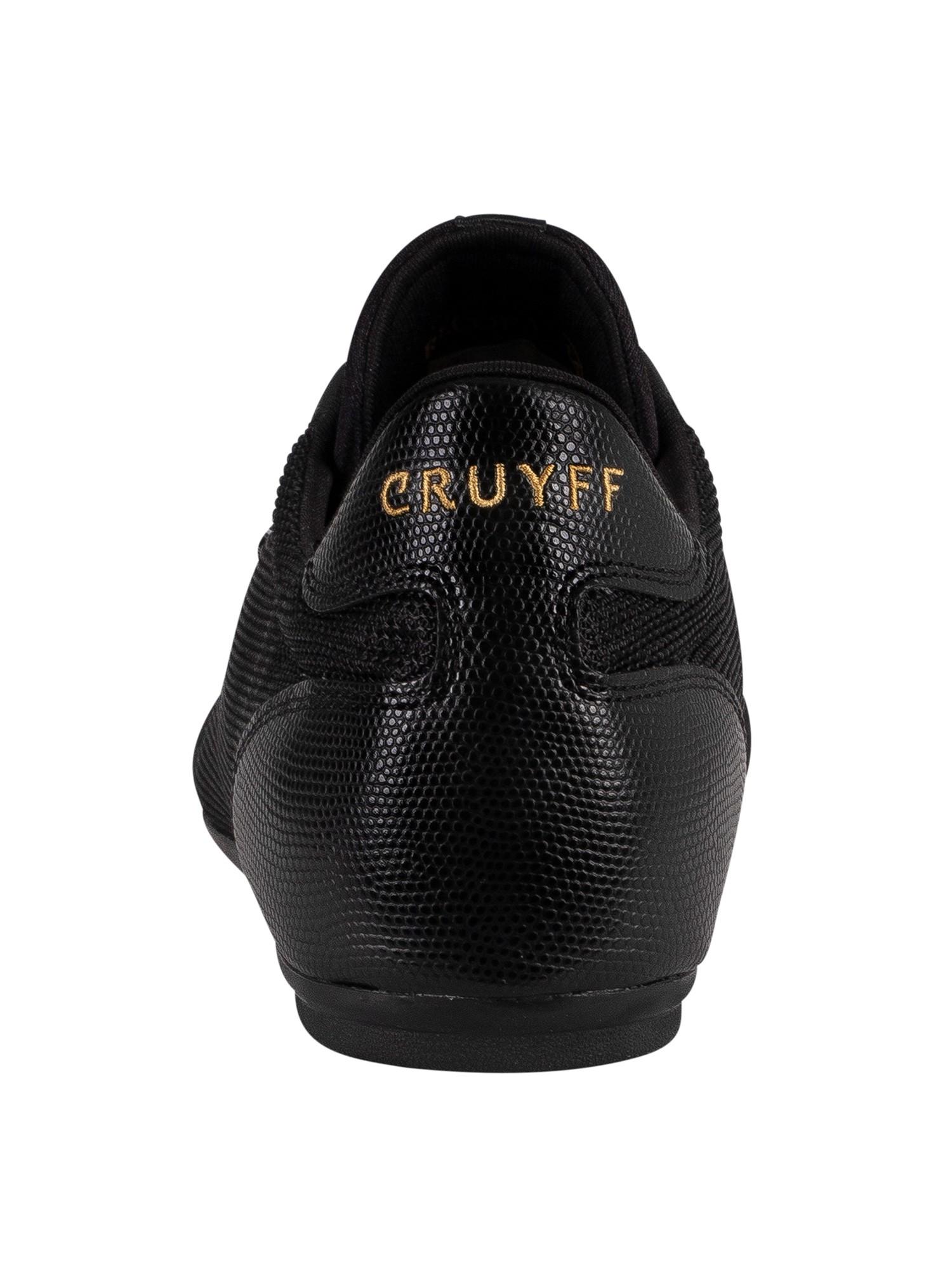 Cruyff Synthetic Recopa Trainers in Black/Gold (Black) for Men - Lyst