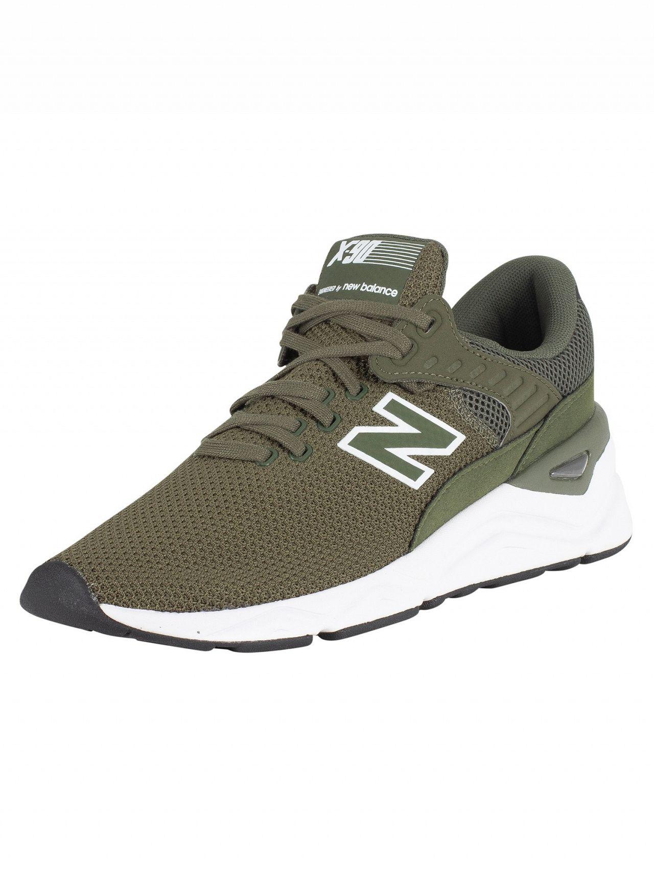 new balance x90 green