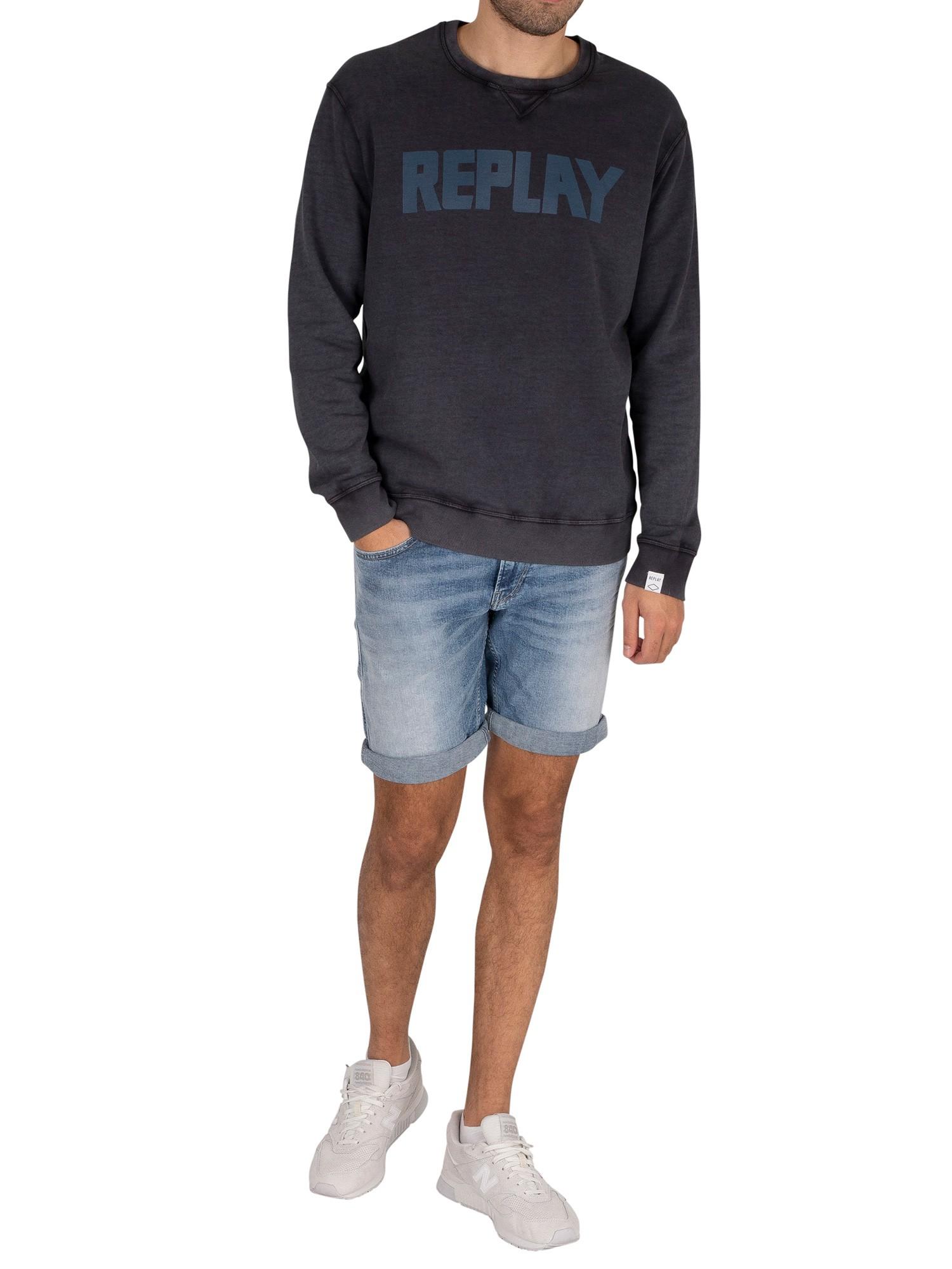 Replay New Anbass 573 Bio Denim Shorts 