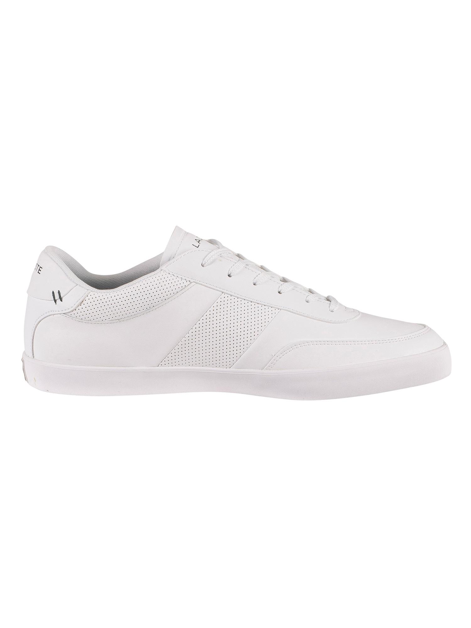 Lacoste Court Master 0120 1 Cma Leather Trainers in White for Men