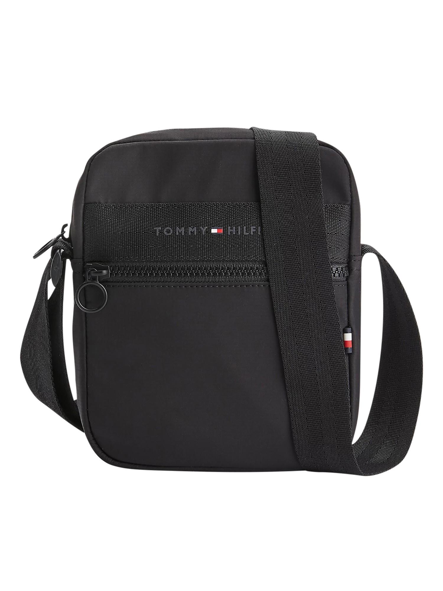 Tommy Hilfiger Horizon Mini Reporter Bag in Black for Men | Lyst
