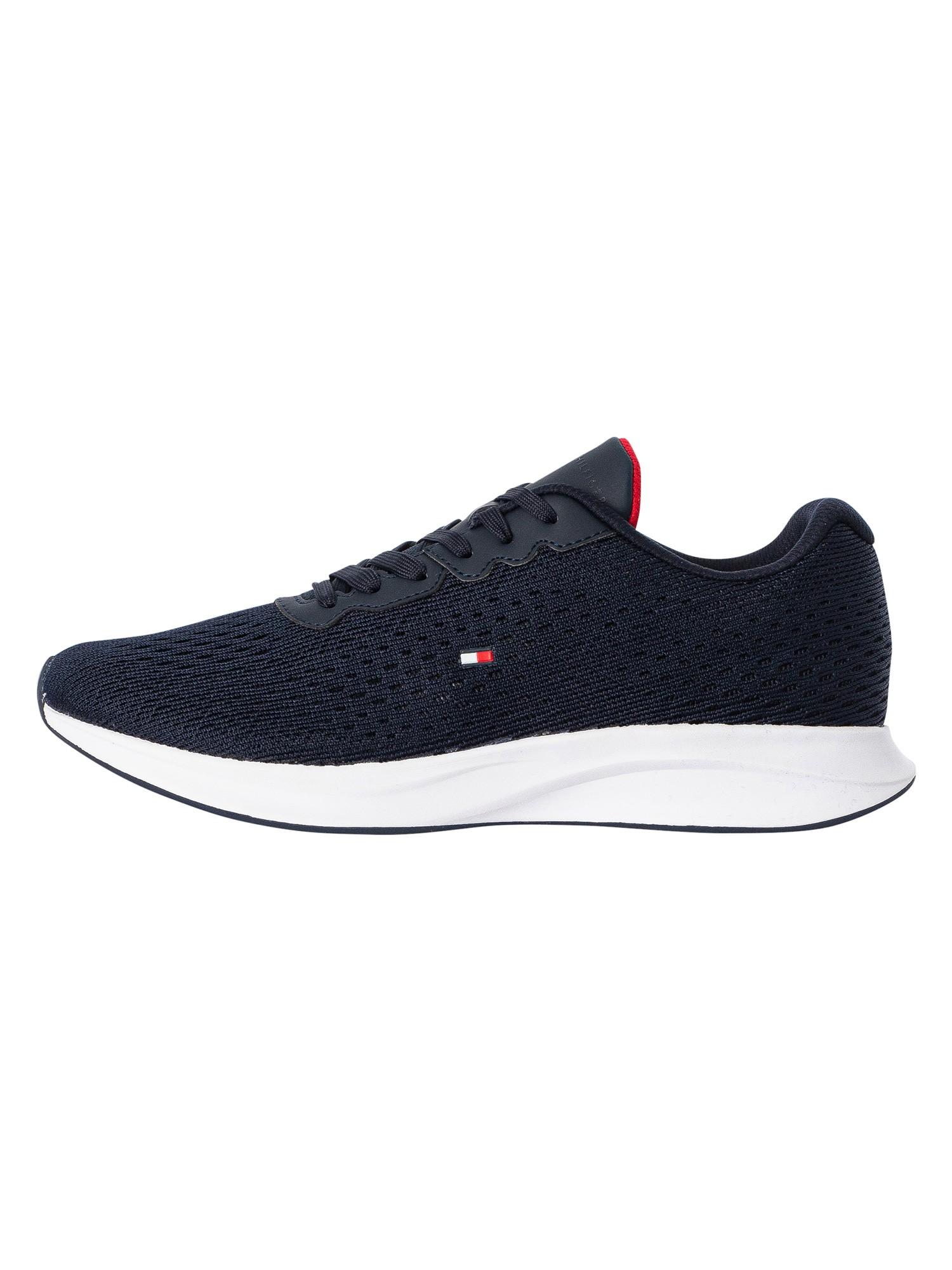 Tommy Hilfiger Lightweight Runner Trainers in Blue for Men | Lyst