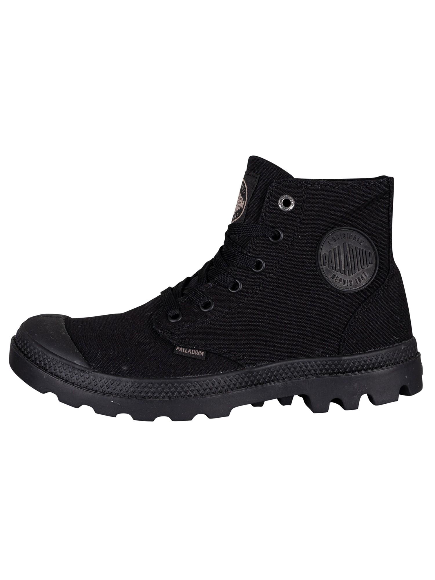 Palladium Mono Chrome Boots in Black for Men | Lyst