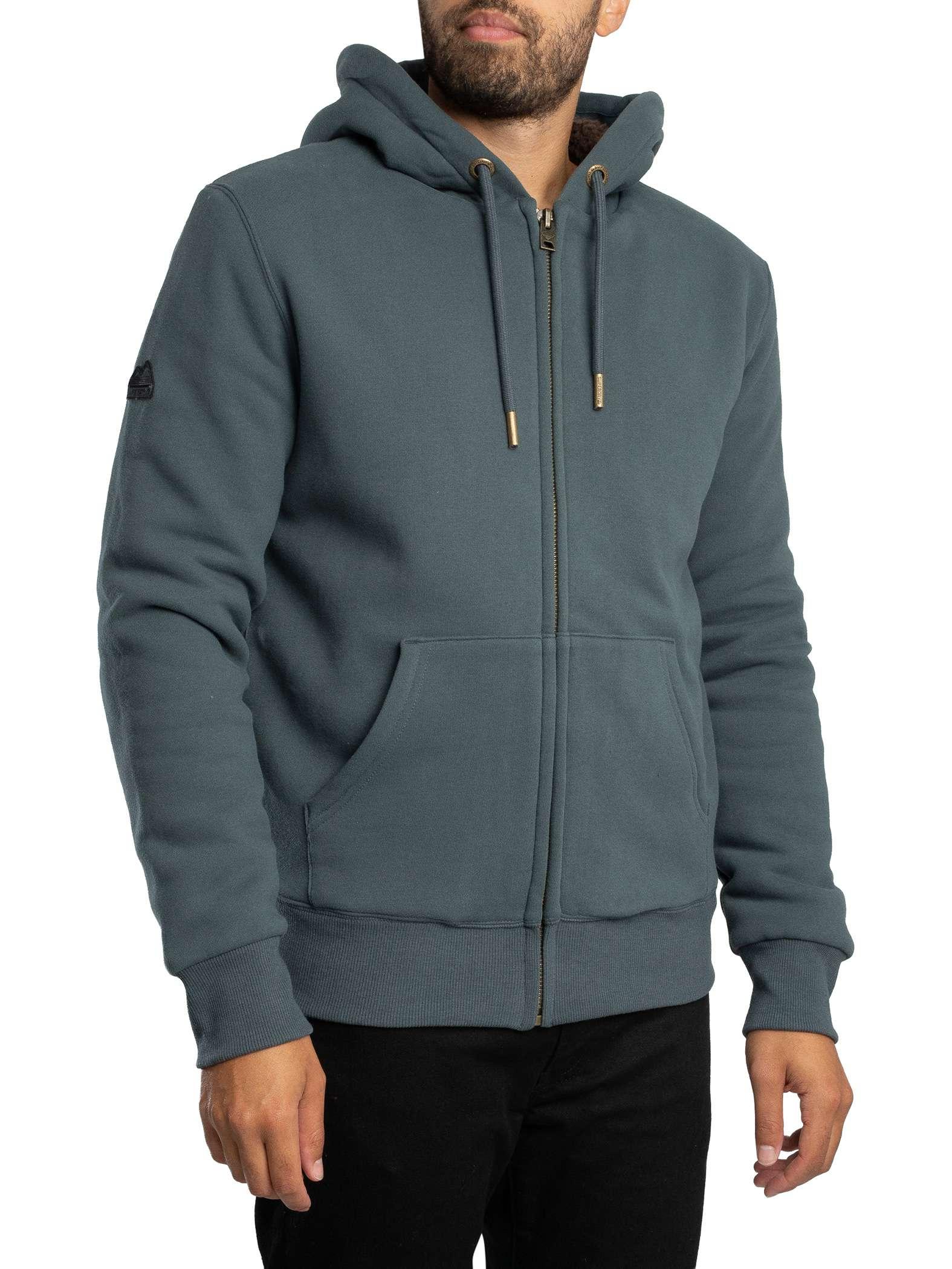Medical Devices Felpe Superdry Felpa Con Zip E Cappuccio
