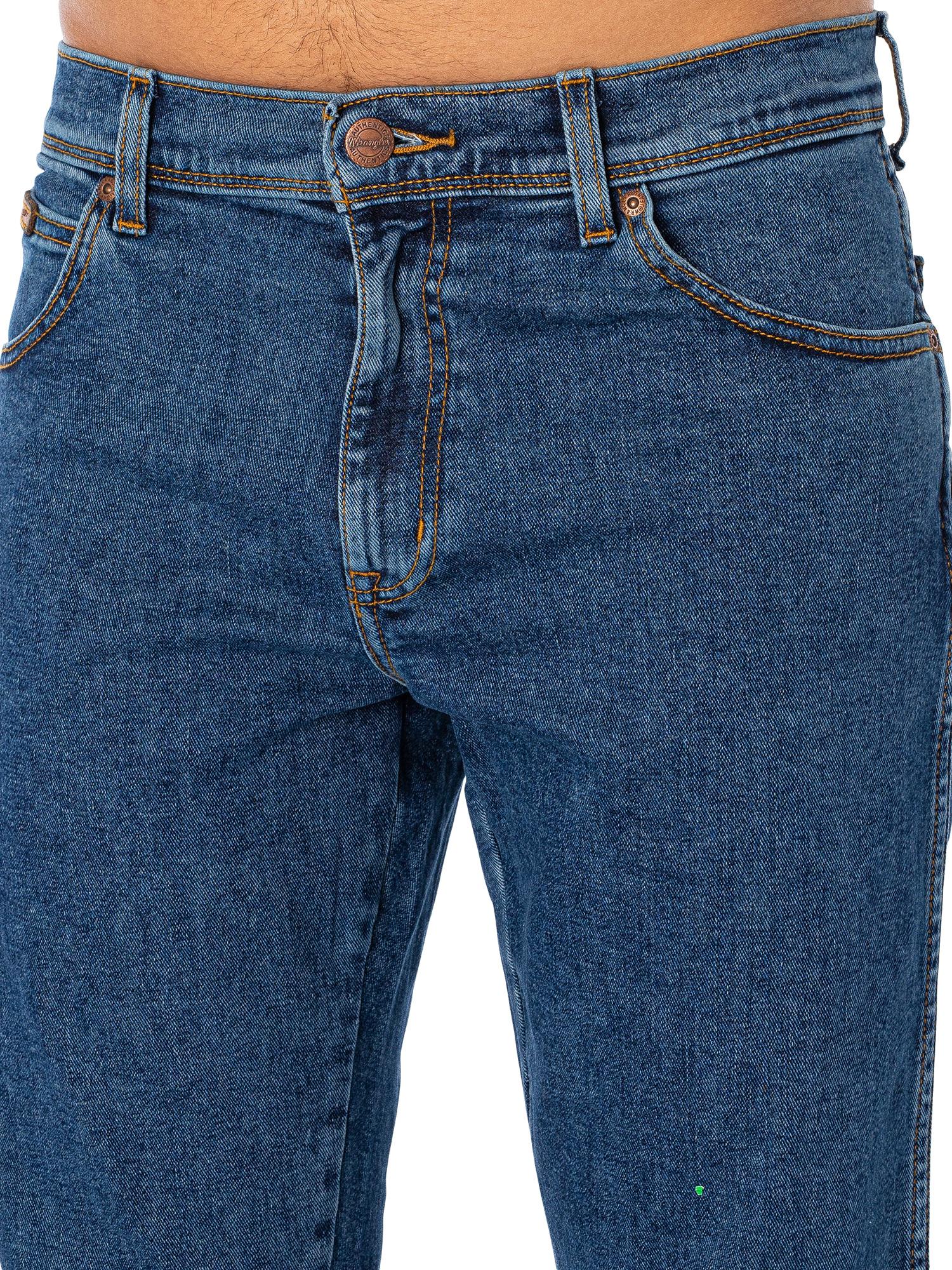 Wrangler Texas Slim 822 Jeans in Blue for Men | Lyst
