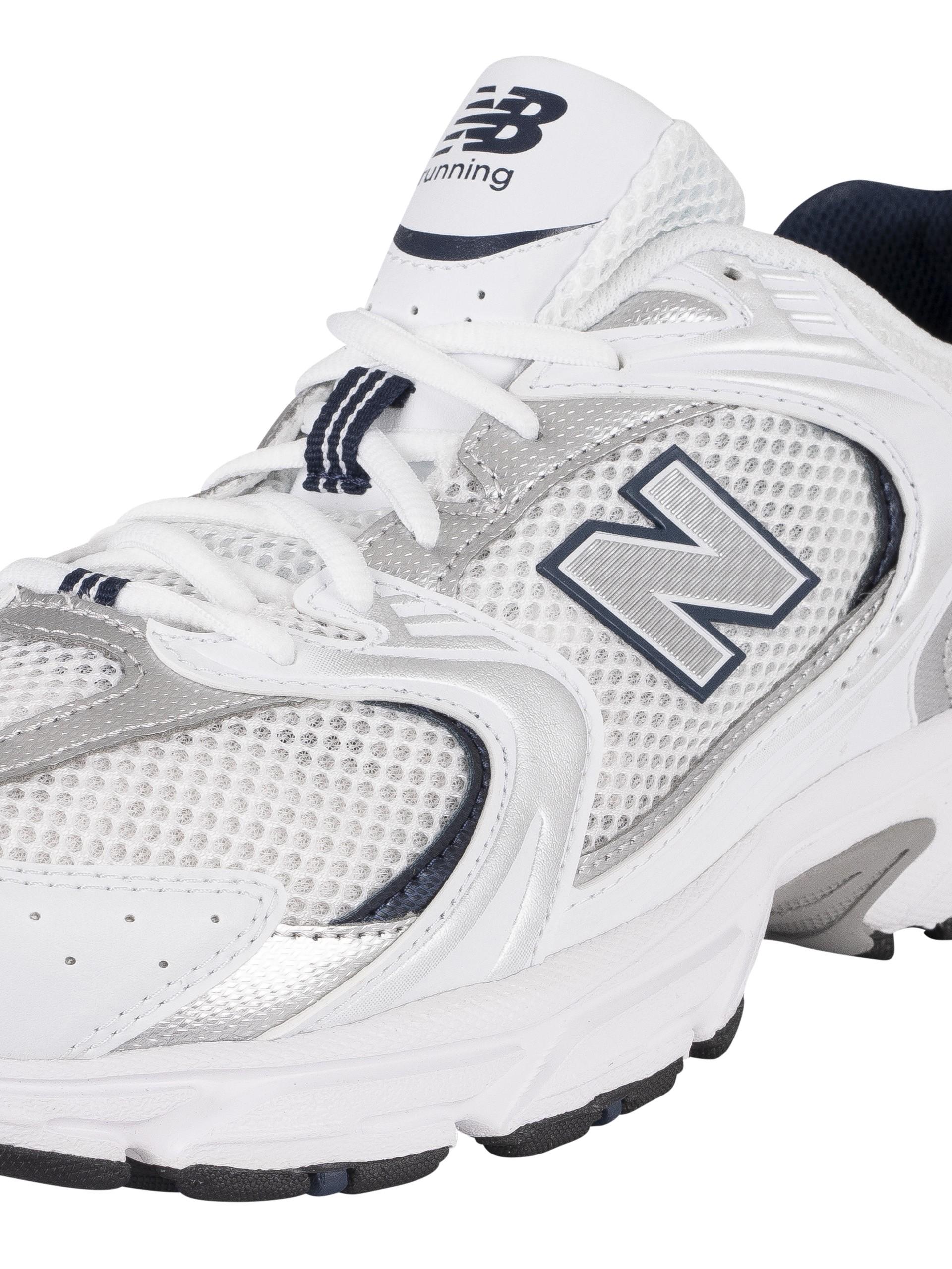 New Balance Suede 530 Trainers in White/Natural Indigo (White) for Men -  Lyst