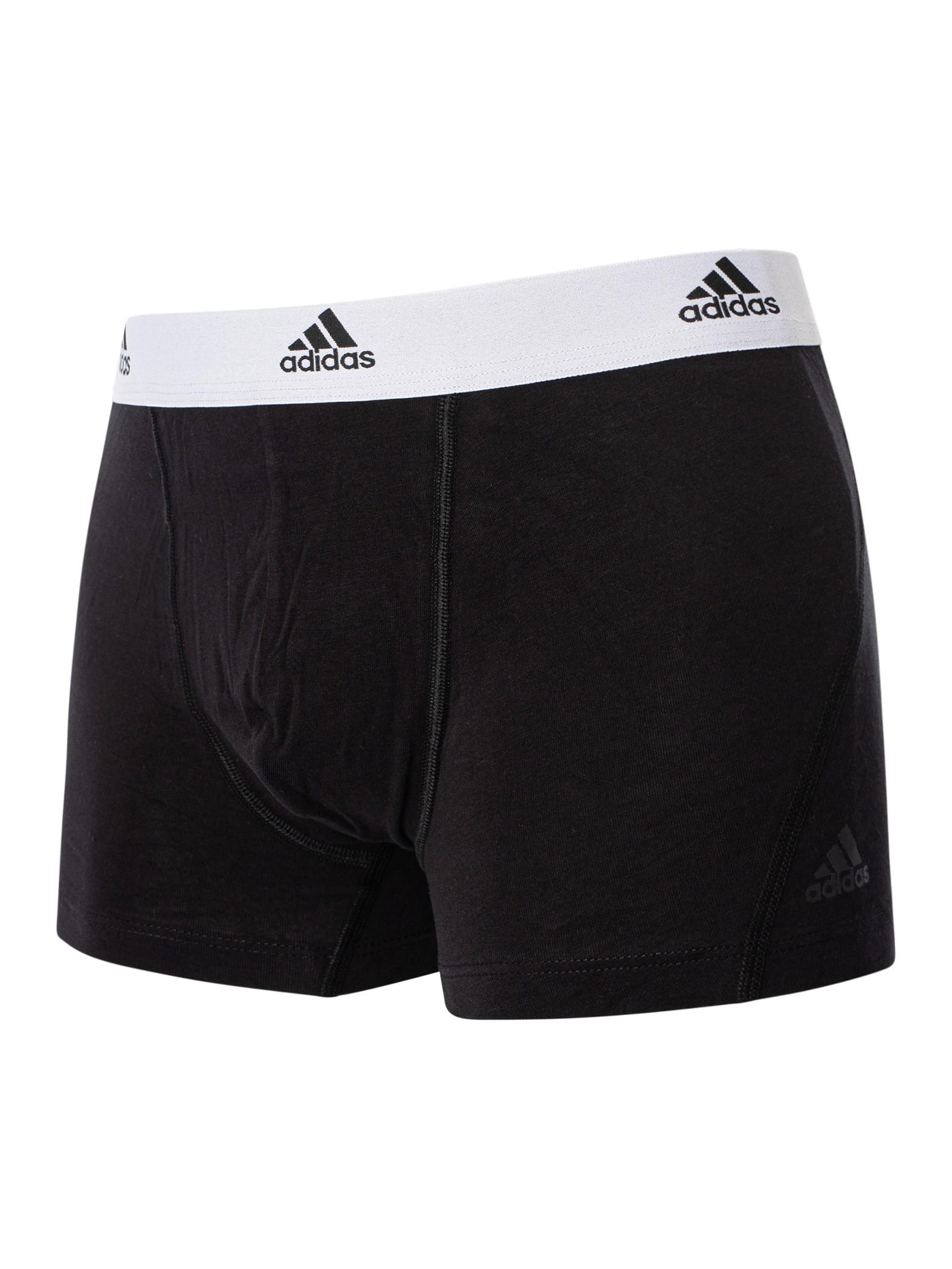 adidas 3 Pack Active Flex Trunks in Black for Men | Lyst