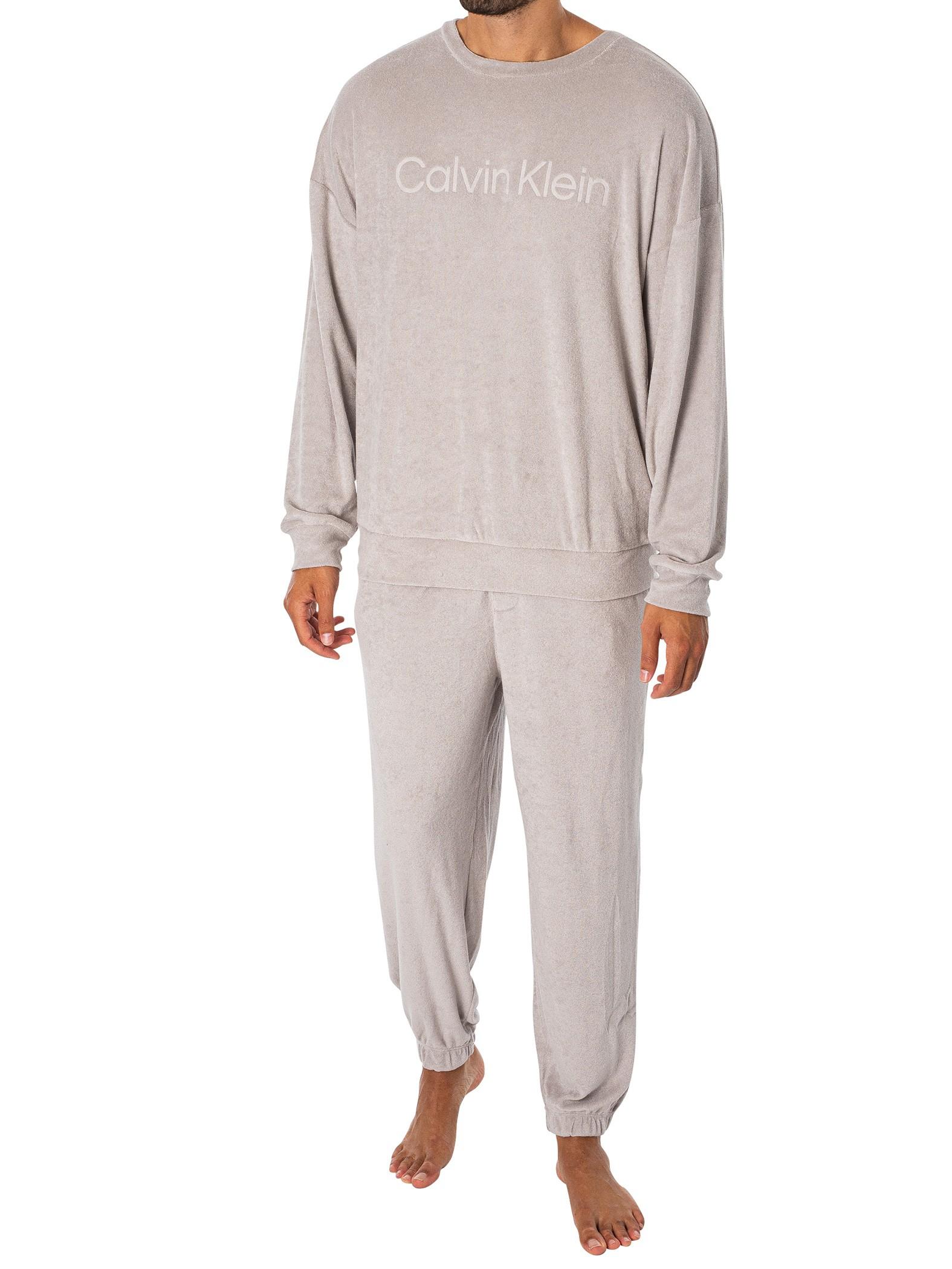 Calvin Klein Lounge Joggers in Gray for Men | Lyst