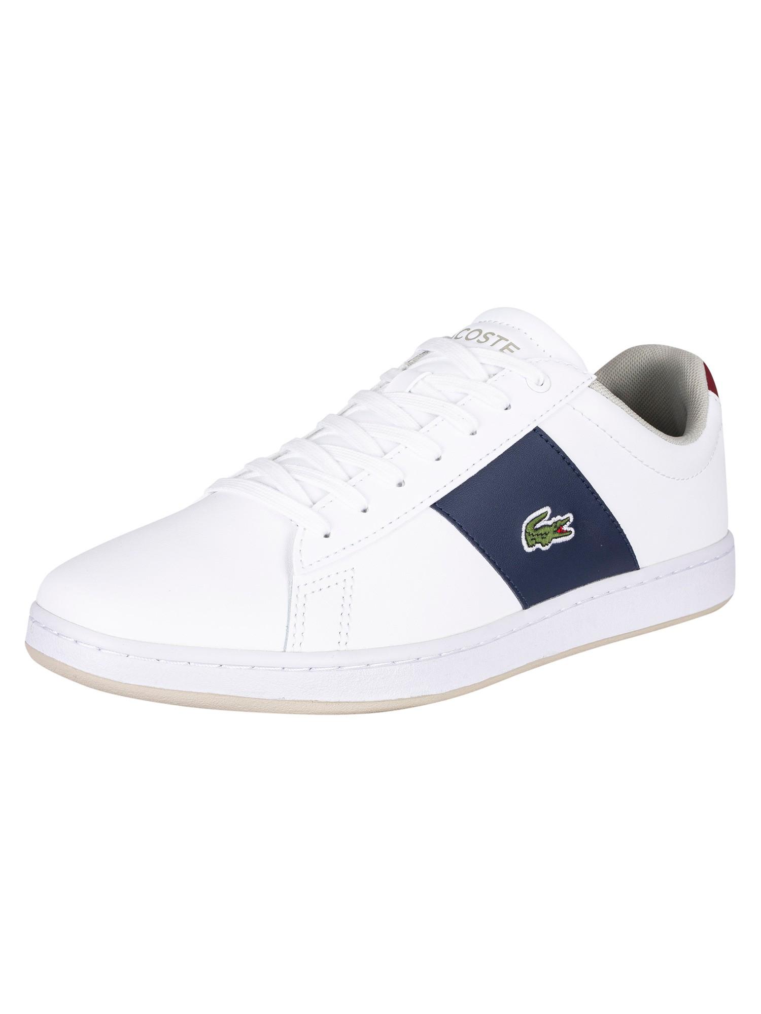 Lacoste Carnaby Evo Cgr Leather Trainers in Blue for Men | Lyst UK