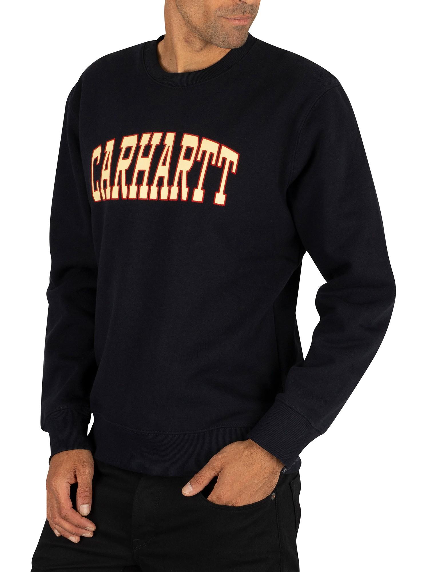 Carhartt WIP Theory Sweatshirt in Dark Navy (Blue) for Men - Lyst