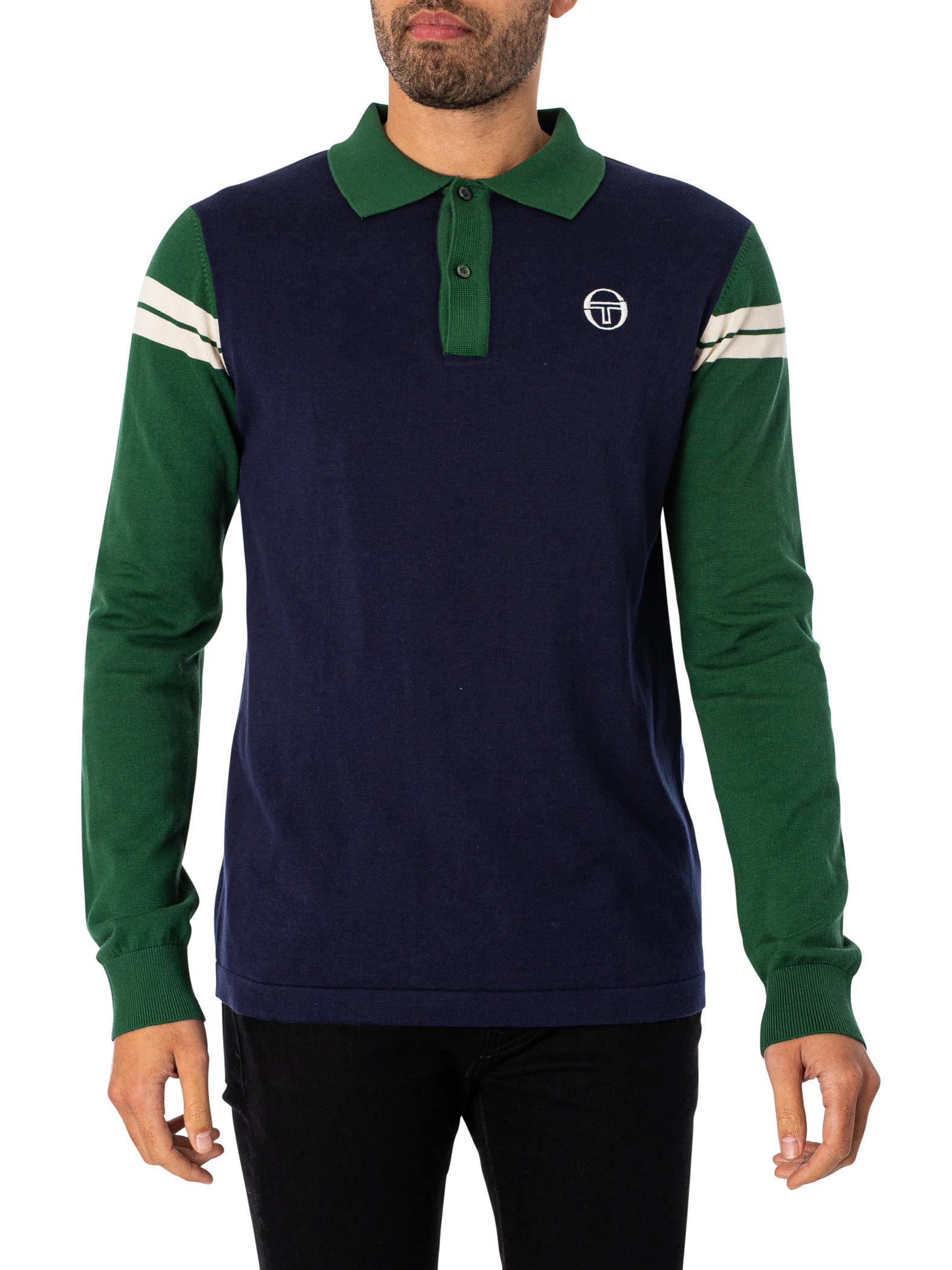 sergio tacchini polo blue