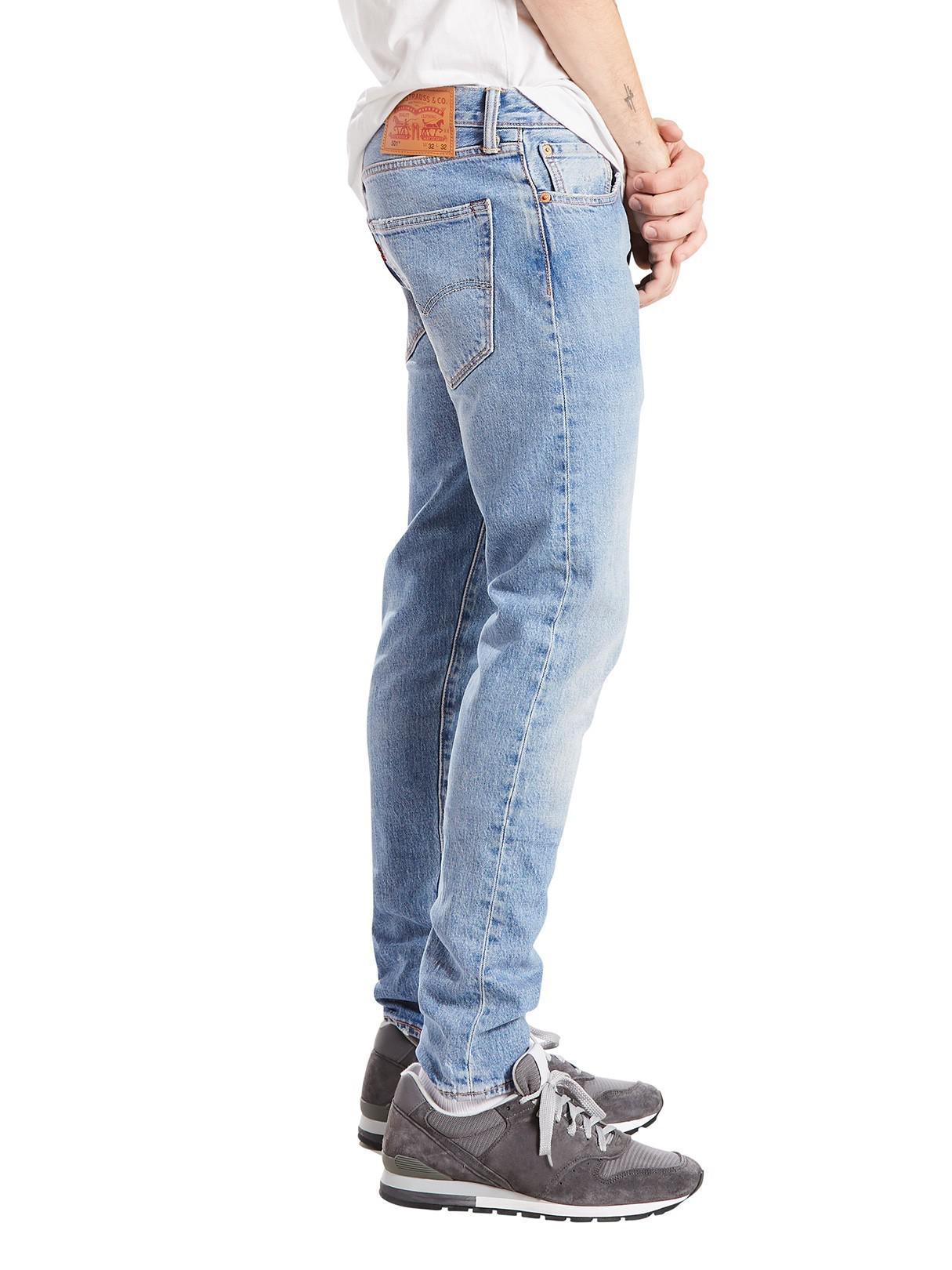 Levi's Denim West Coast 501 Skinny Jeans in Blue for Men - Lyst