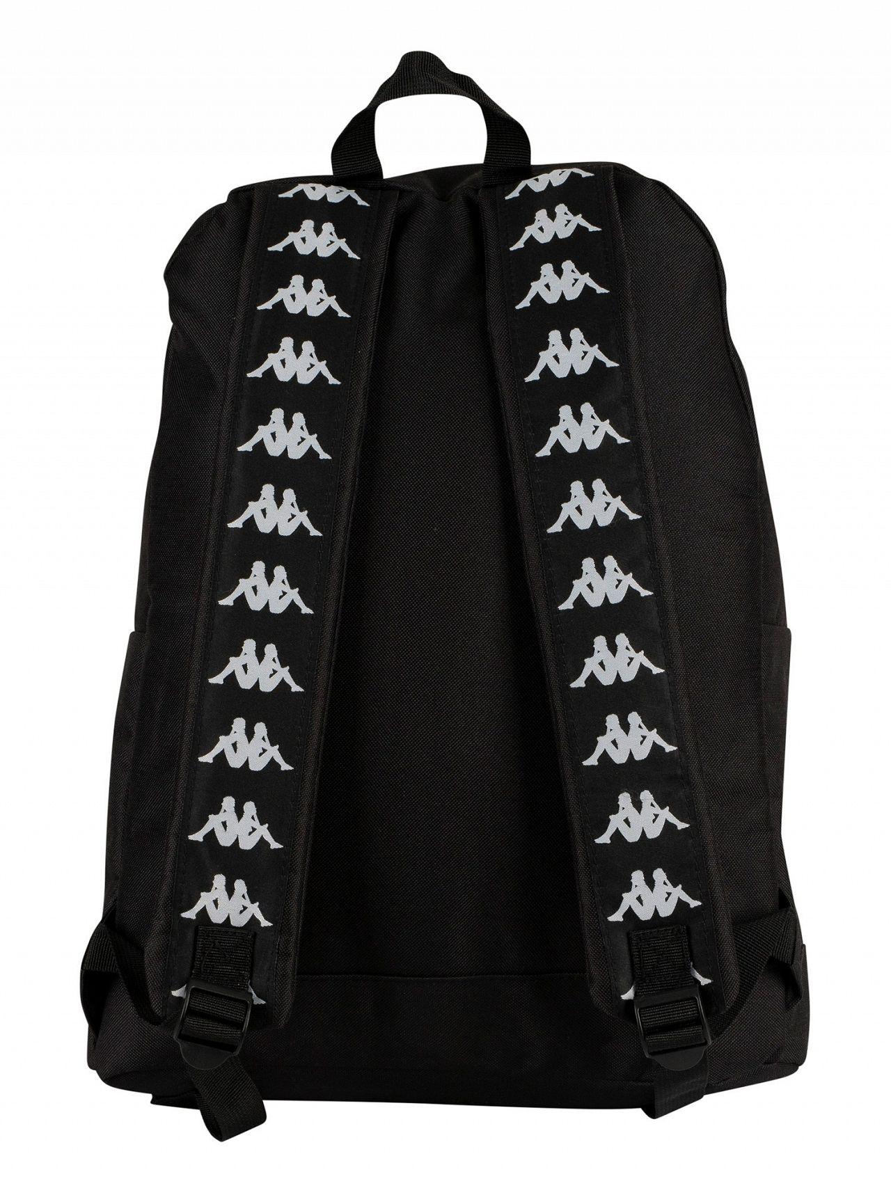 Kappa Black/white Banda Backpack for Men | Lyst