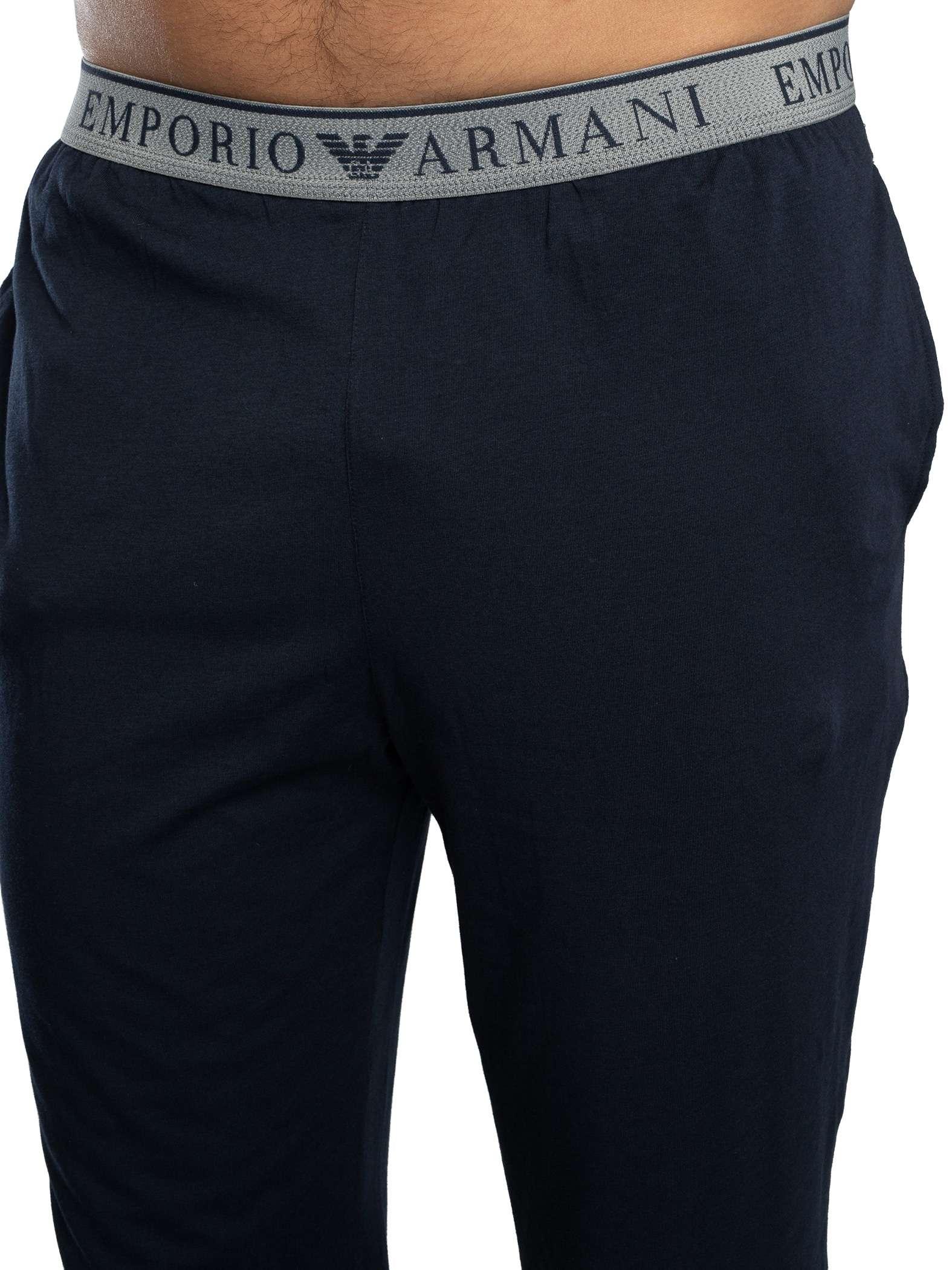 Emporio Armani Pigiama Long Pyjama Set in Grey for Men Lyst UK