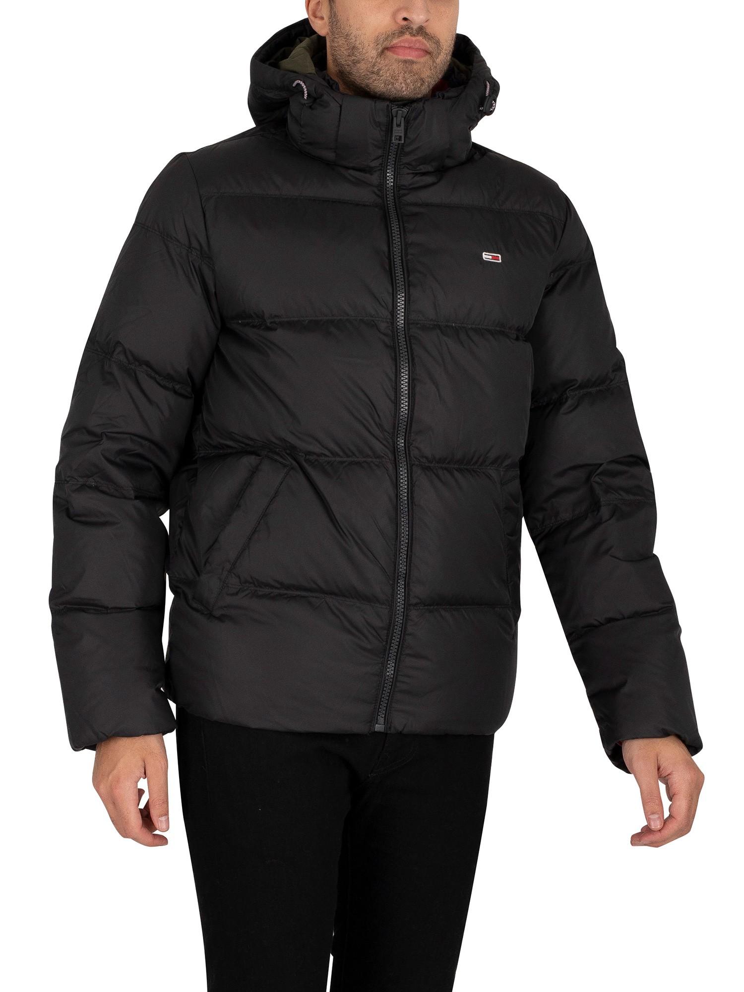 ar kommando virksomhed Tommy Hilfiger Essential Down Jacket in Black for Men | Lyst