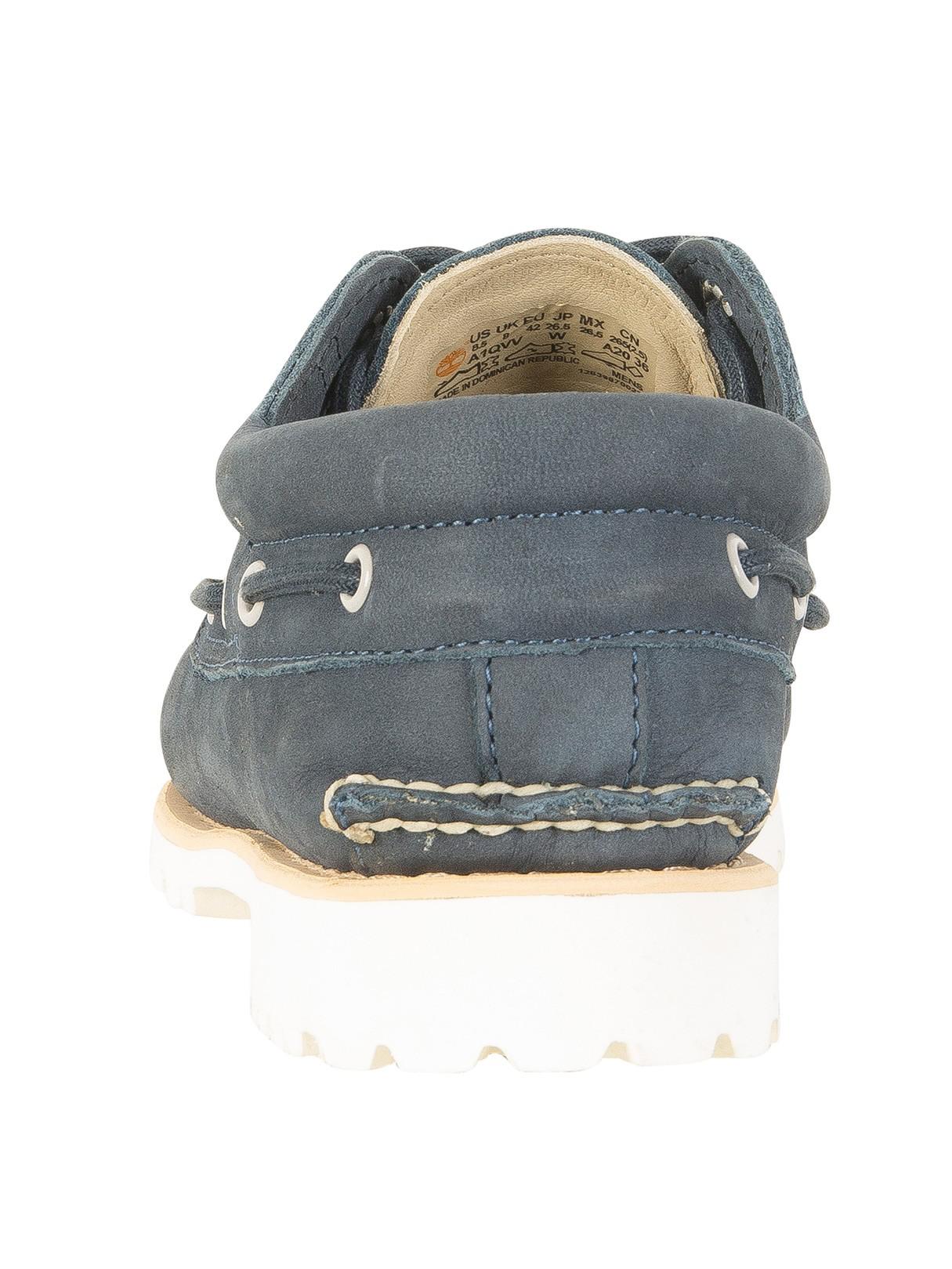 Timberland Navy Chilmark 3 Eye Hands Leather Boat Shoes in Blue for Men |  Lyst Canada