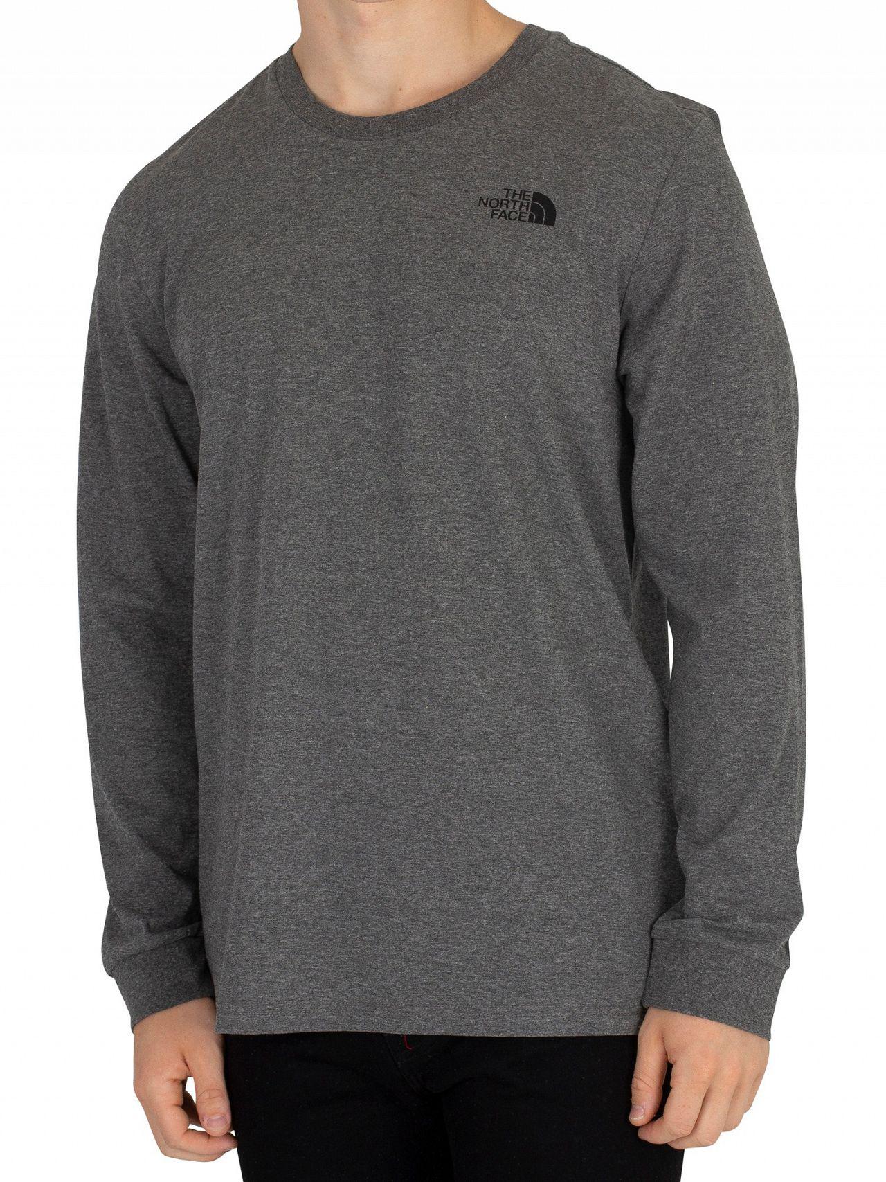 north face simple dome long sleeve