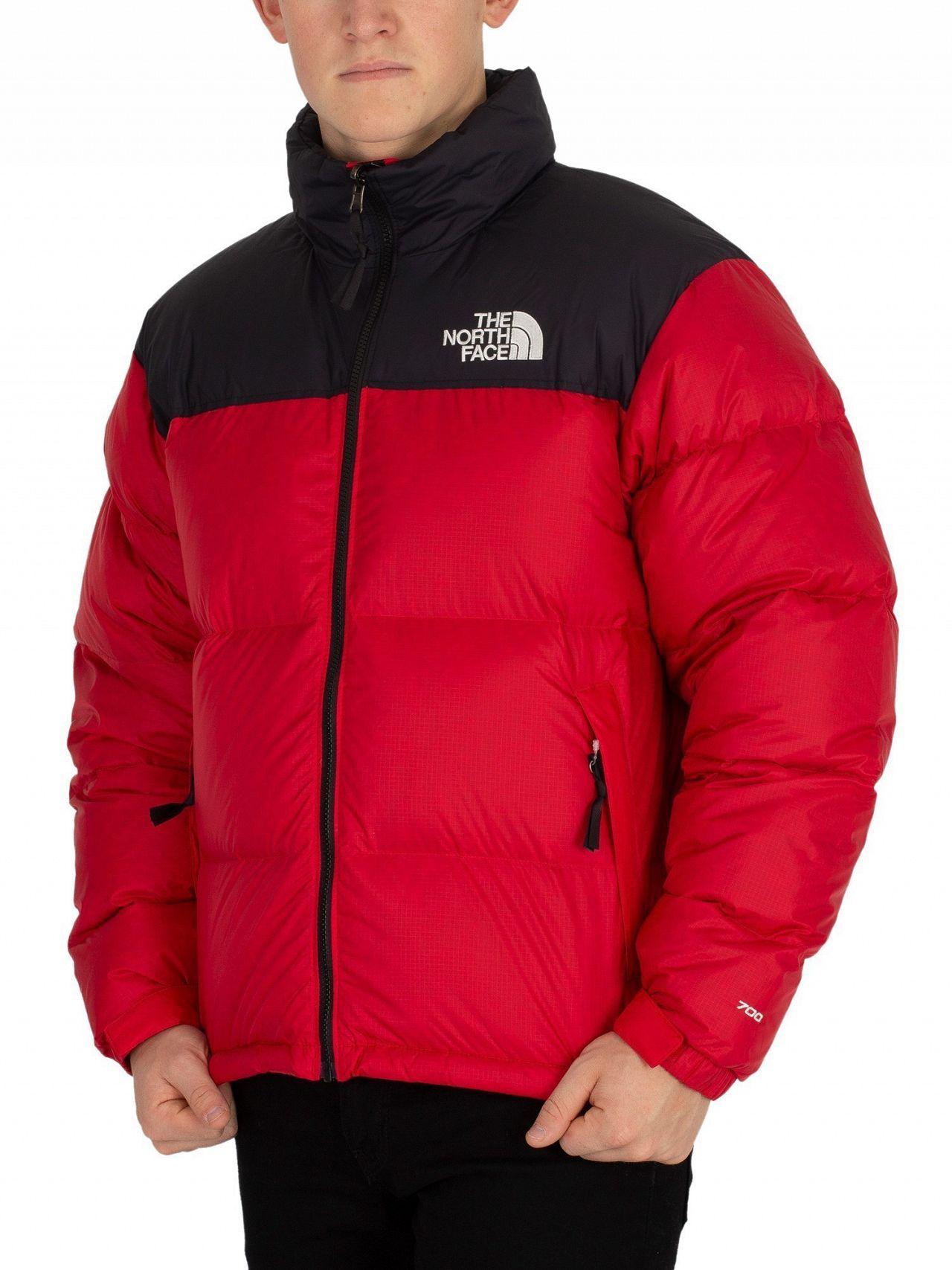 The North Face Synthetic Men's 1996 Retro Nuptse Down Jacket, Red 