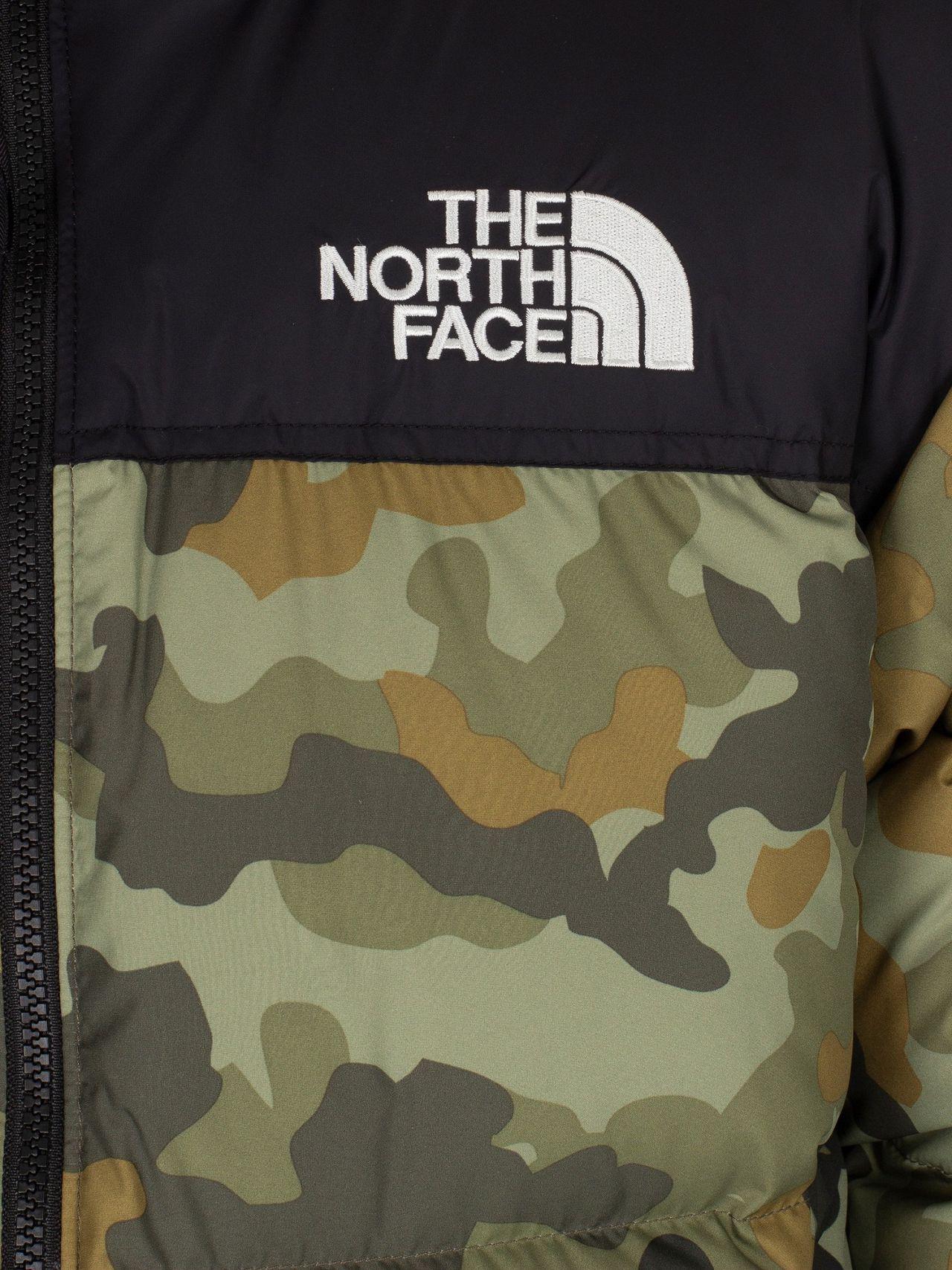 The North Face Synthetic 1996 Camo Retro Nuptse Jacket Green for Men | Lyst