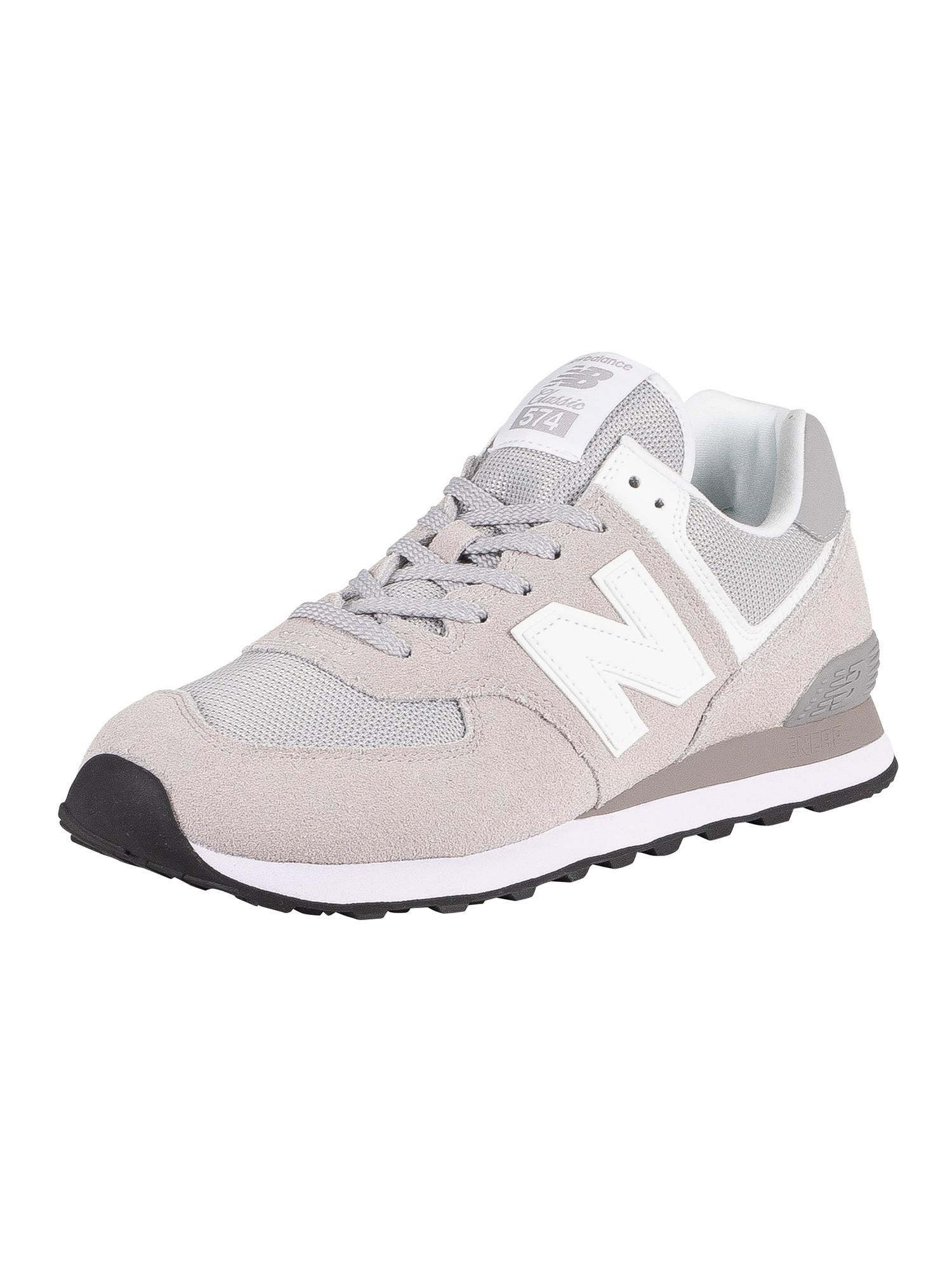 New Balance Suede in White for Men | Lyst