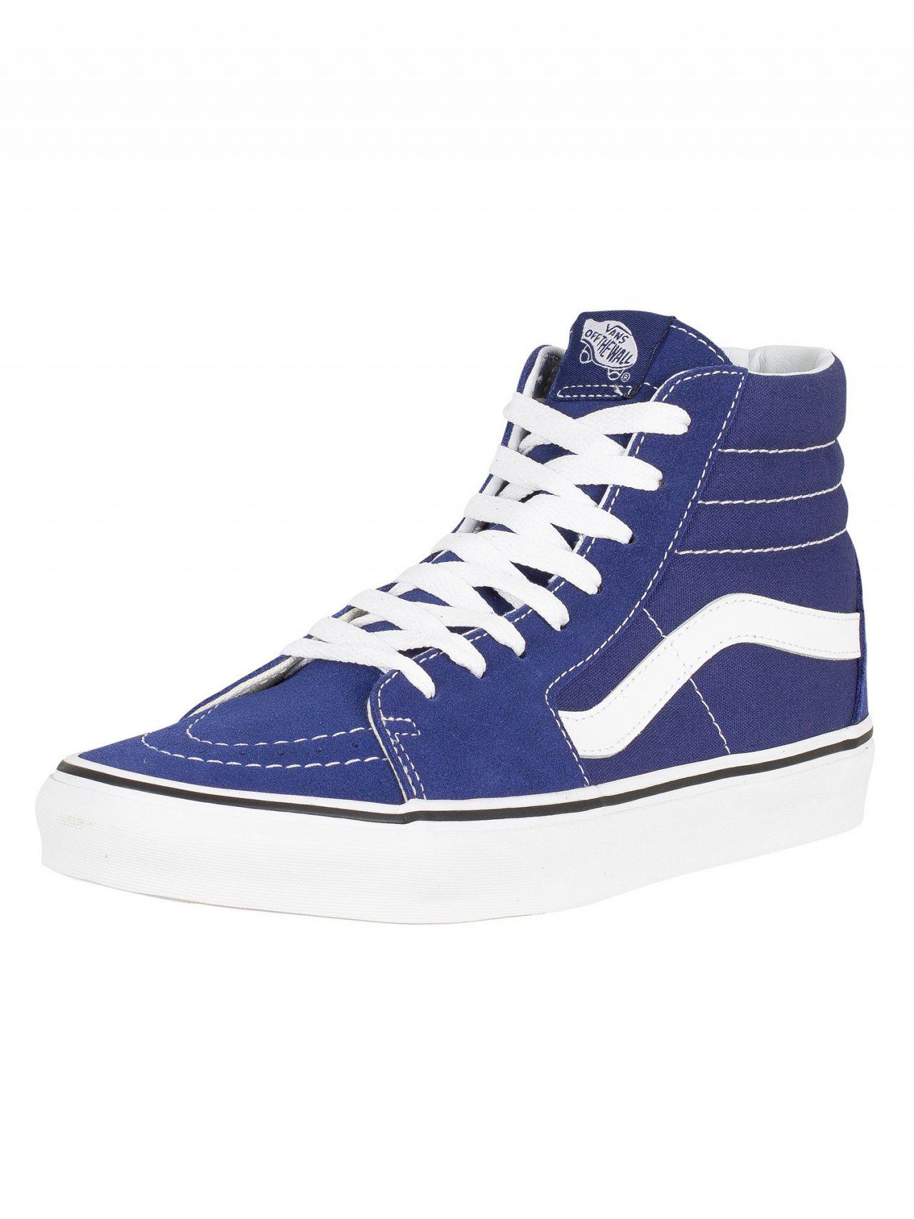 vans sk8 hi estate blue