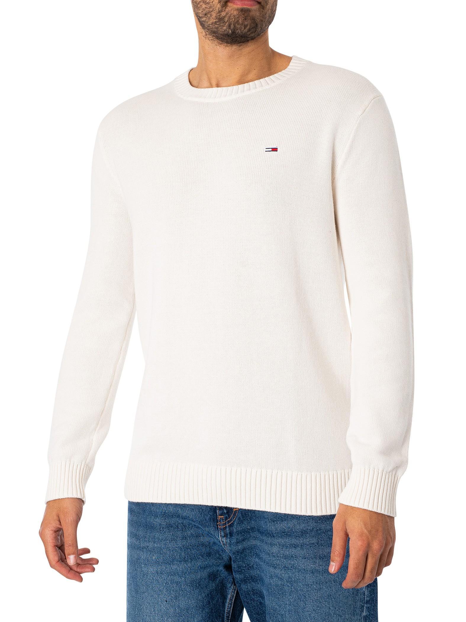 Tommy Hilfiger Slim Essential Knit in White for Men | Lyst