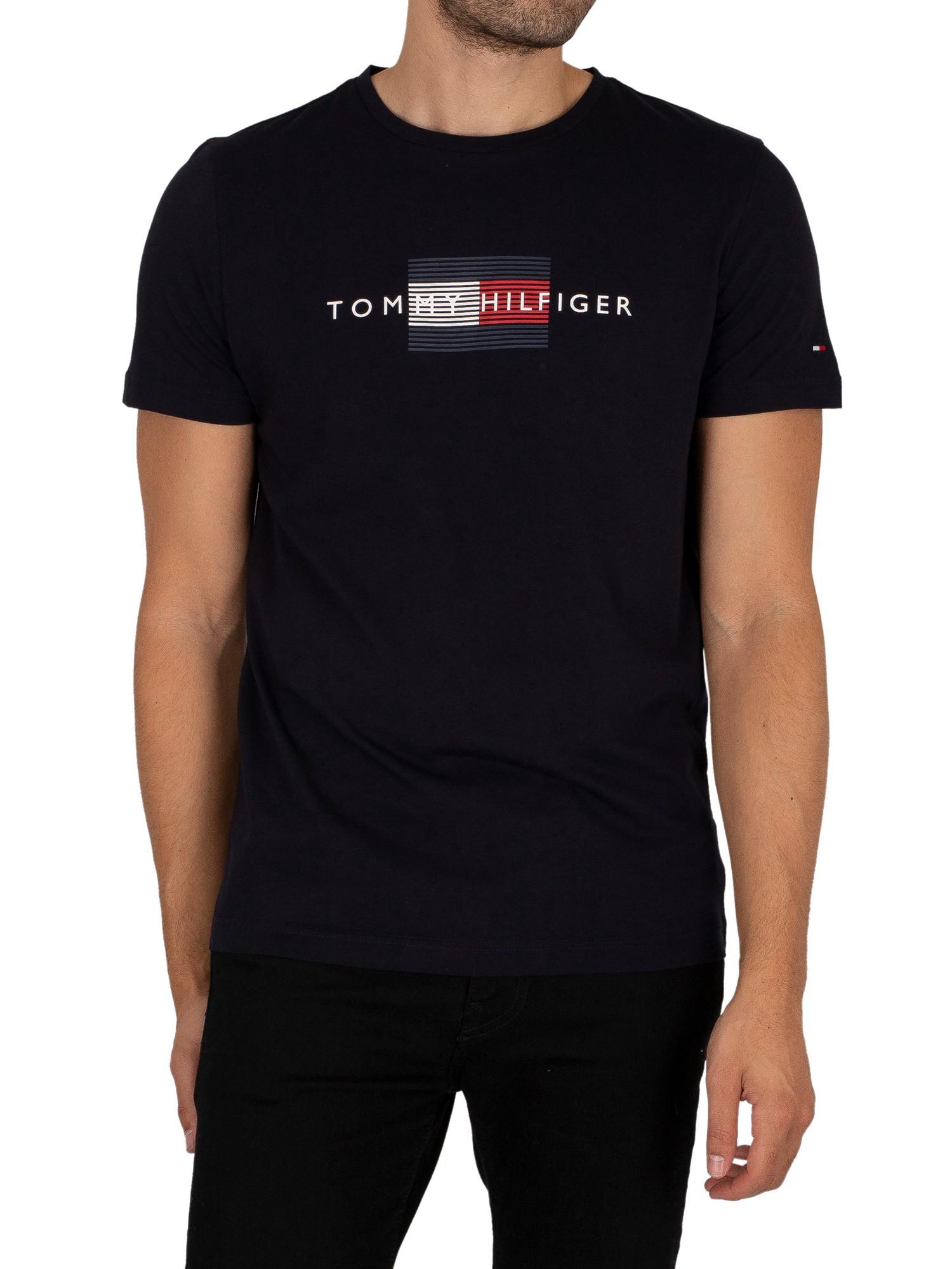 Tommy Hilfiger Cotton Lines T-shirt in 