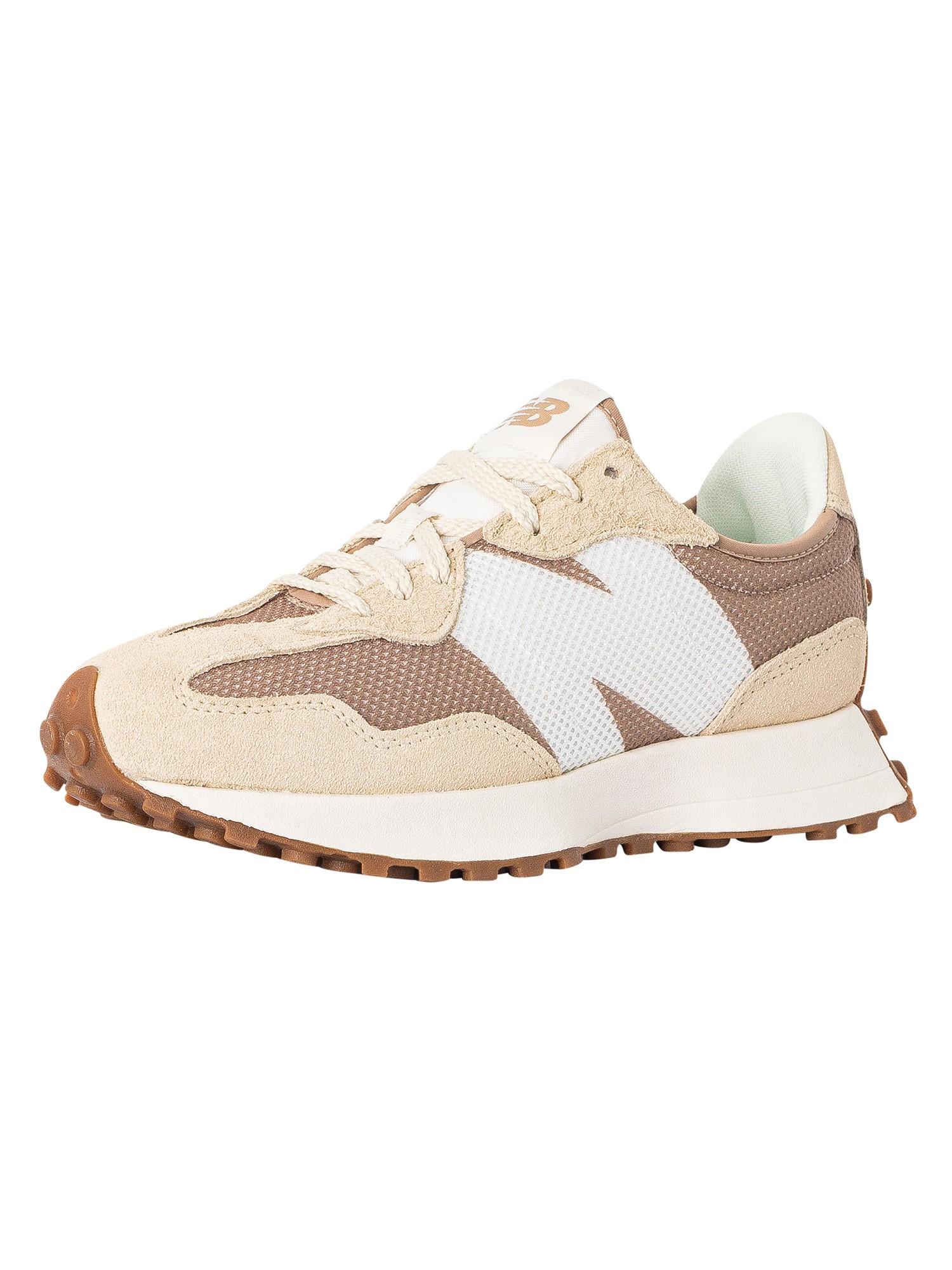 New Balance 327 Textile Trainers in White for Men | Lyst