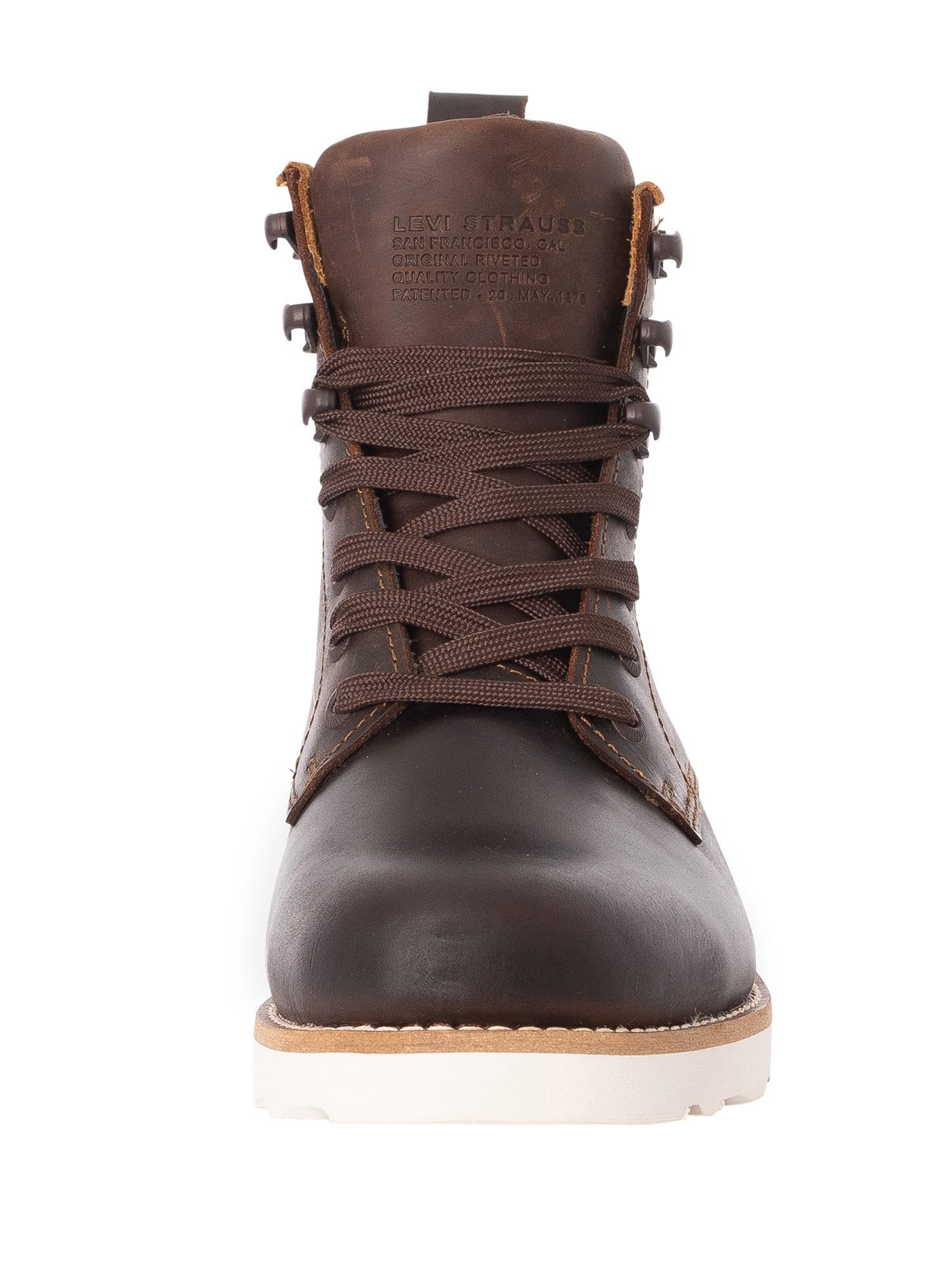 Levi's Darrow Wedge Boots in Brown for Men | Lyst