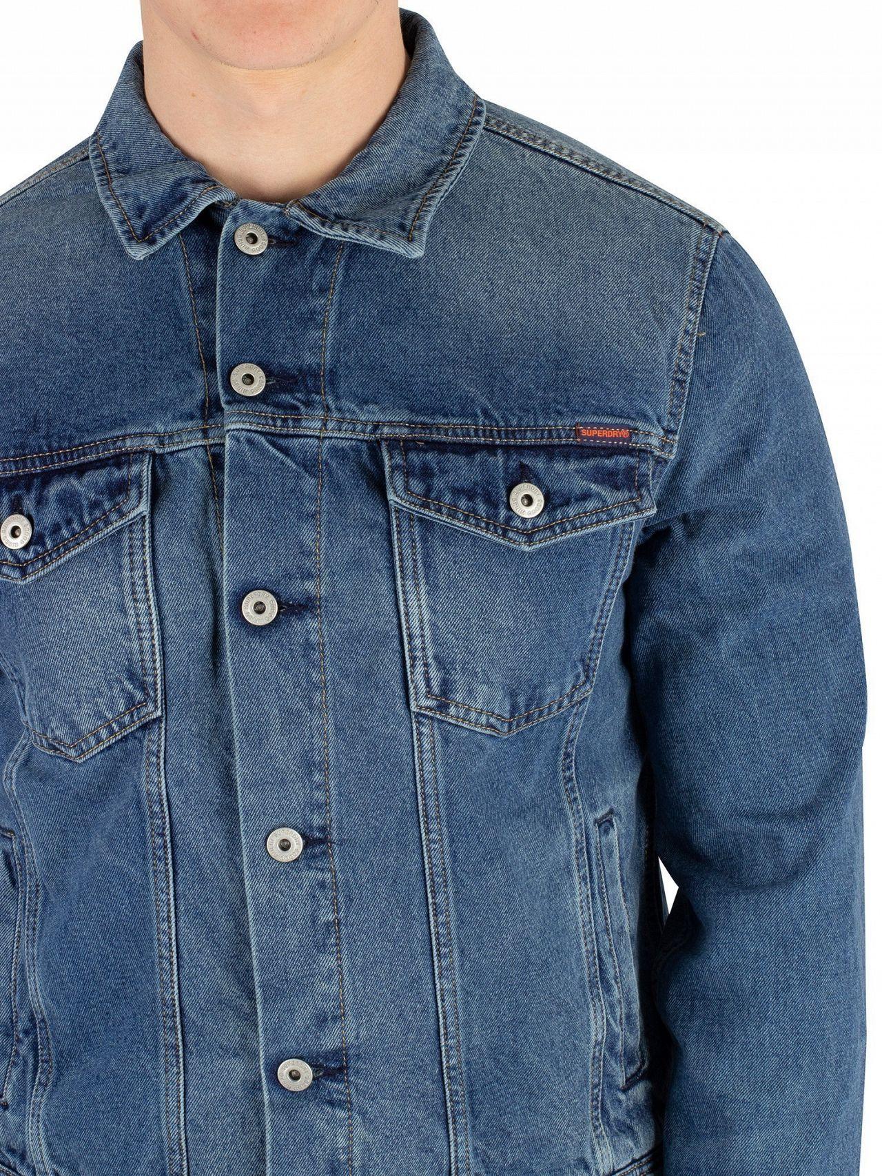 superdry highwayman trucker