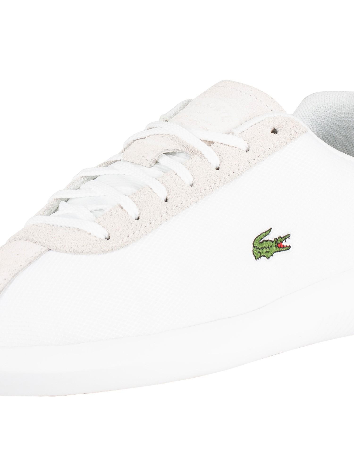 Lacoste Lace Avance 119 2 Sma Trainers in White for Men - Lyst