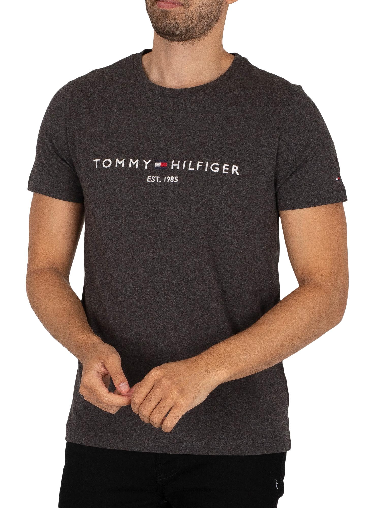 tommy hilfiger dark grey heather