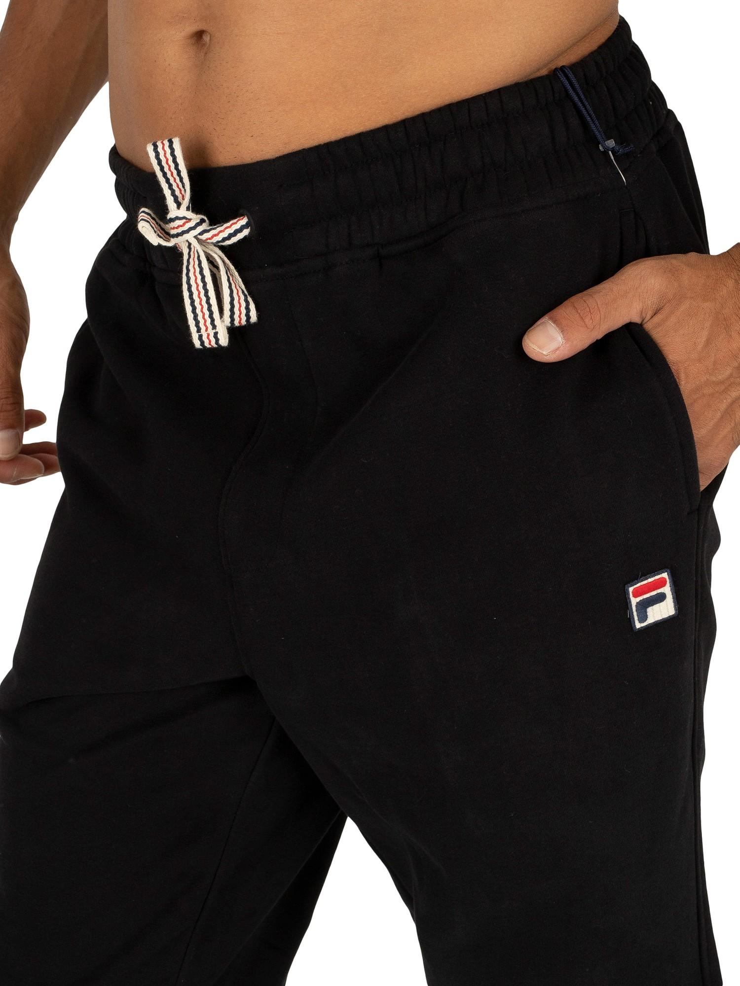 black fila joggers