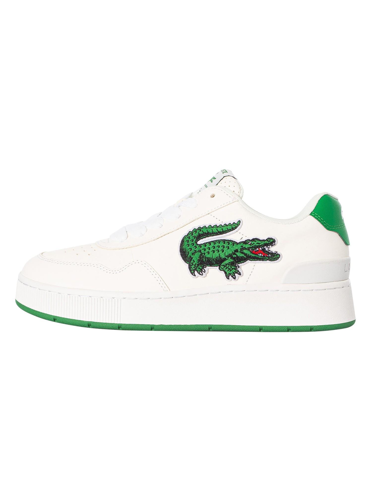 Lacoste Ace Clip 3 Leather Trainers for Men | Lyst