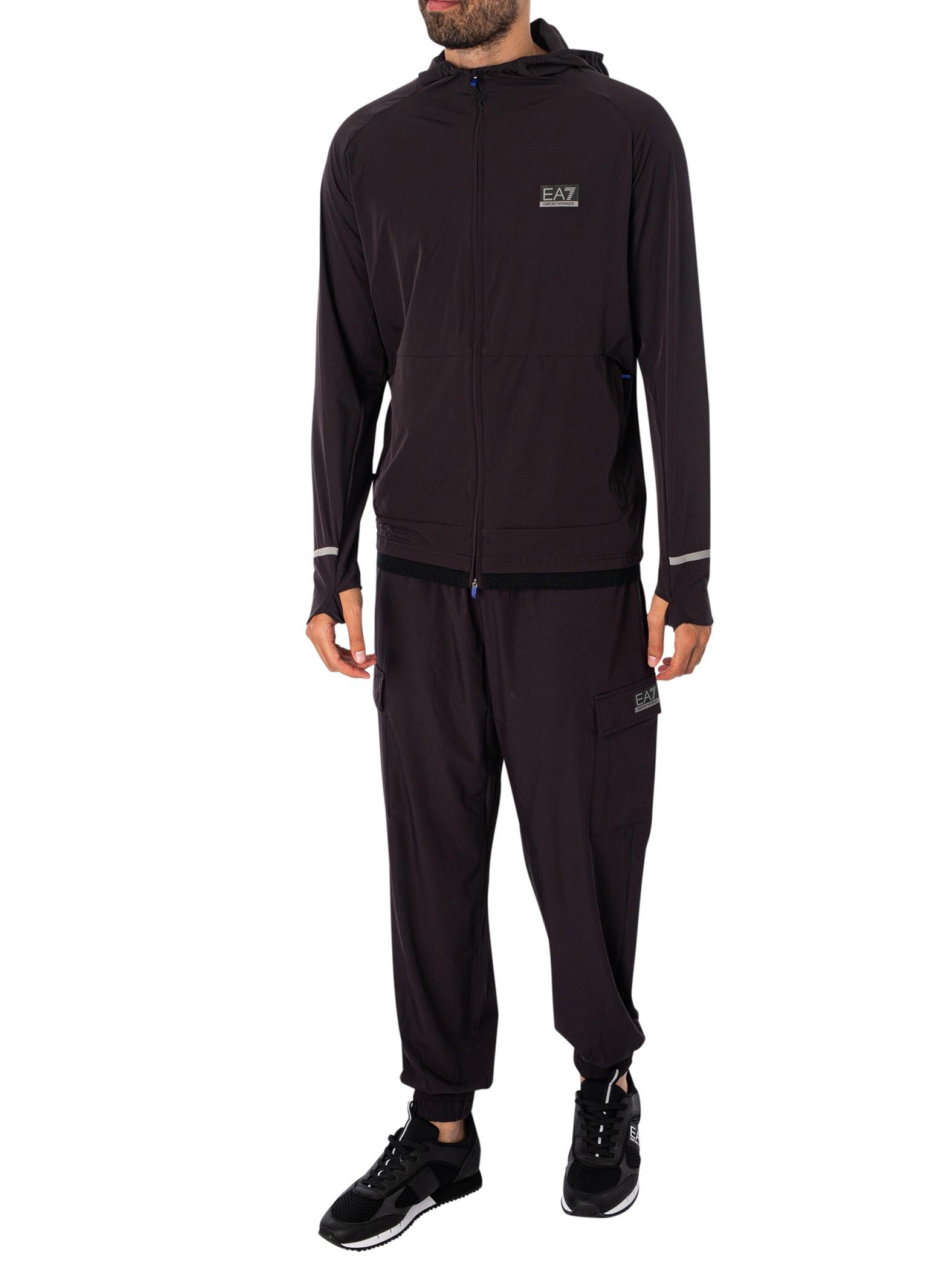EA7 Ventus 7 Lightweight Jacket in Black for Men | Lyst