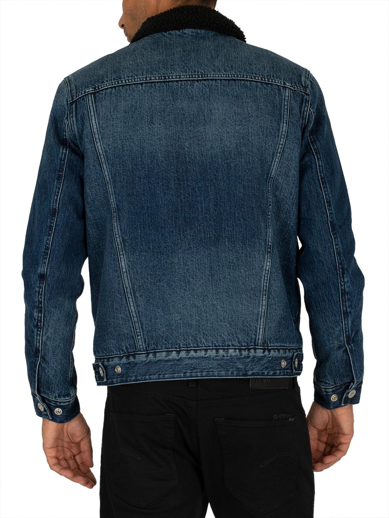 Superdry Hacienda Sherpa Denim Jacket 